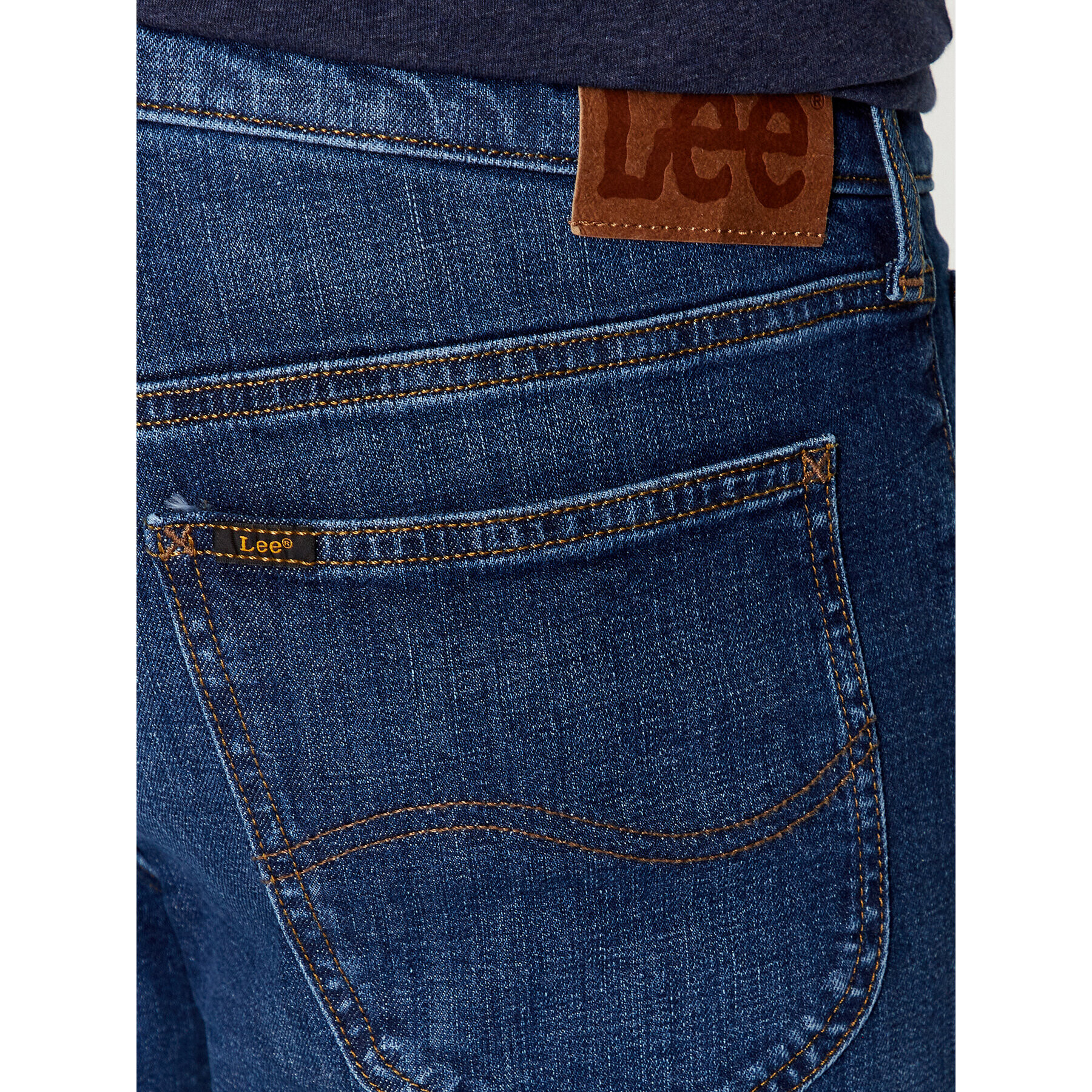 Lee Jeansy 112342270 Modrá Regular Fit - Pepit.cz