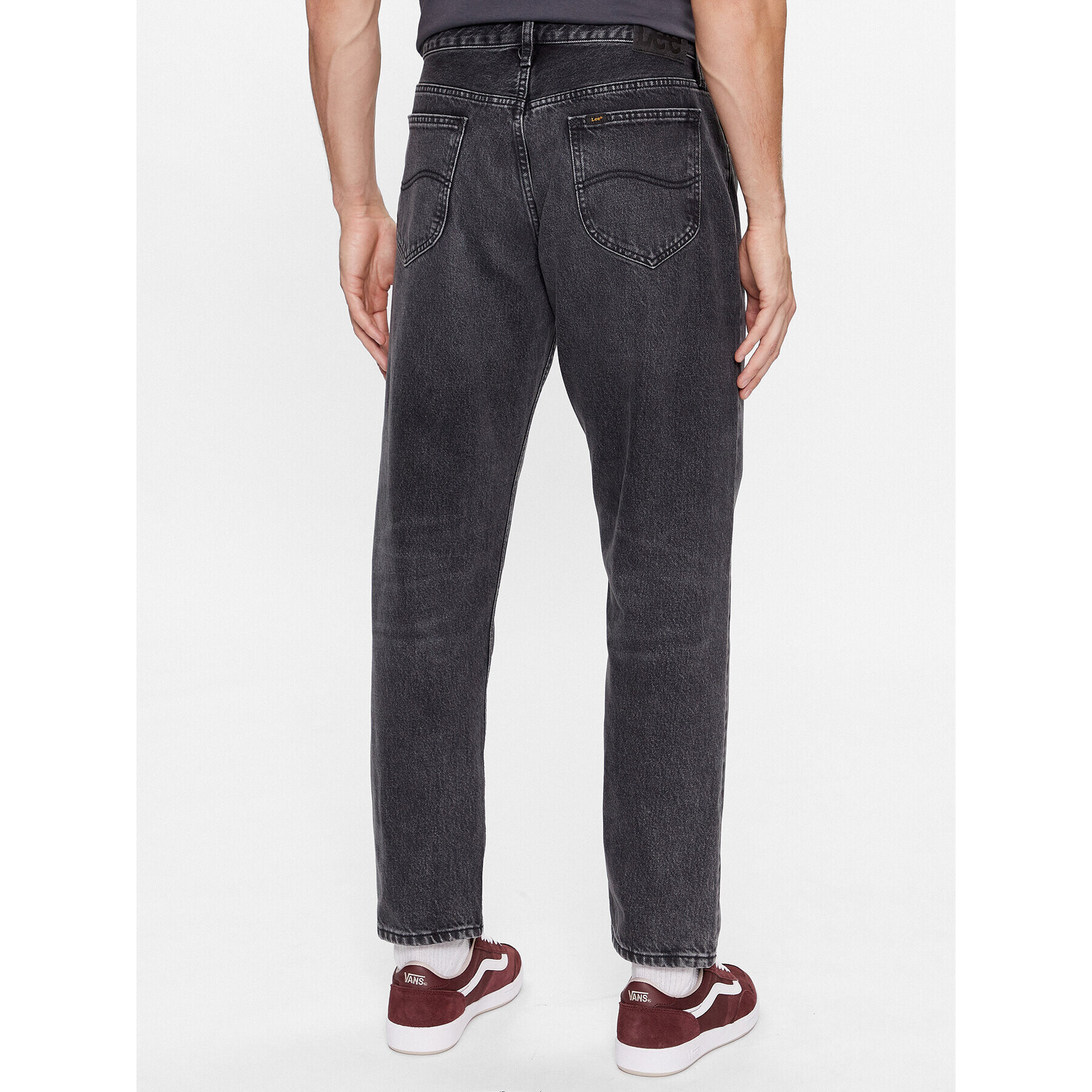 Lee Jeansy 112342283 Černá Relaxed Fit - Pepit.cz