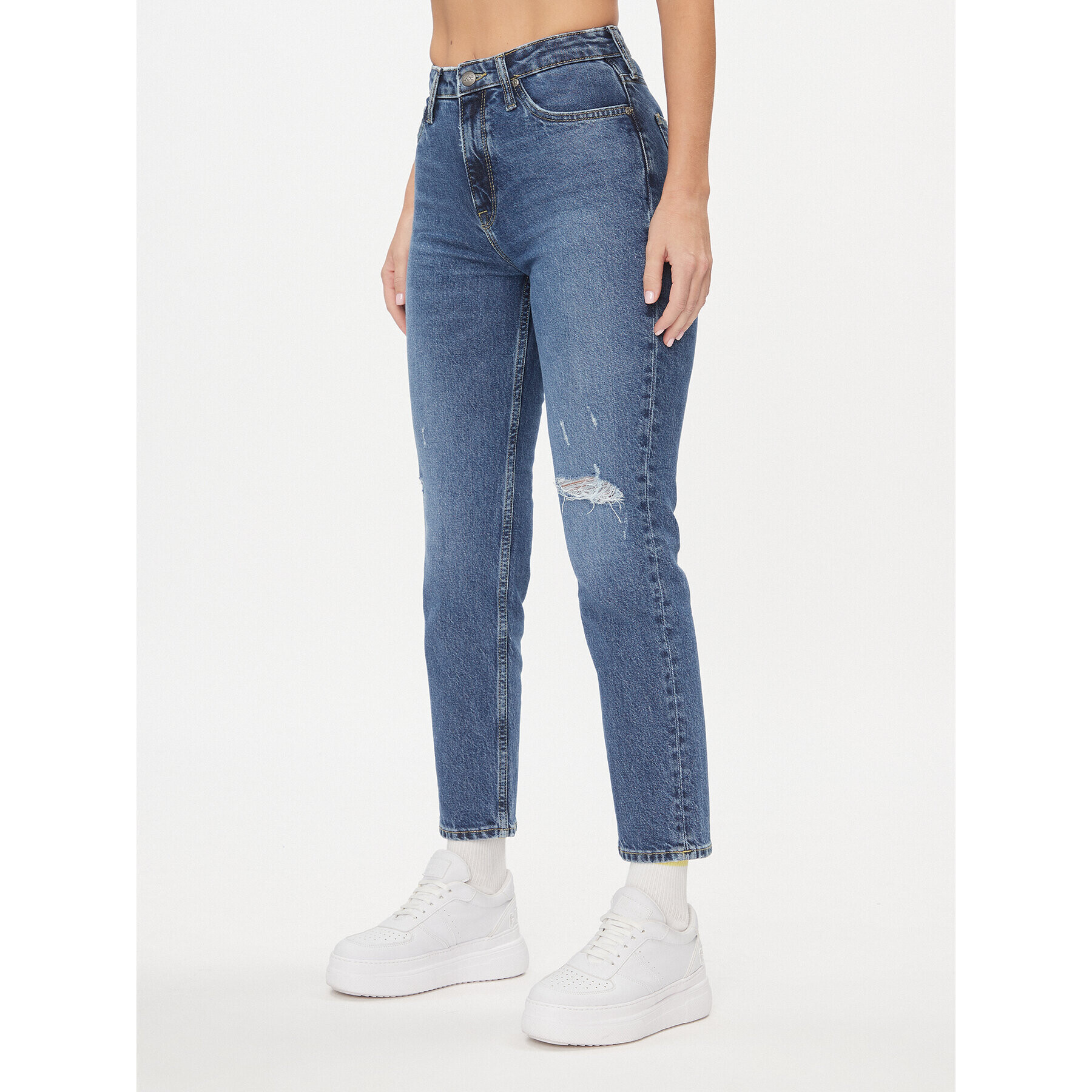 Lee Jeansy Carol 112341381 Modrá Regular Fit - Pepit.cz