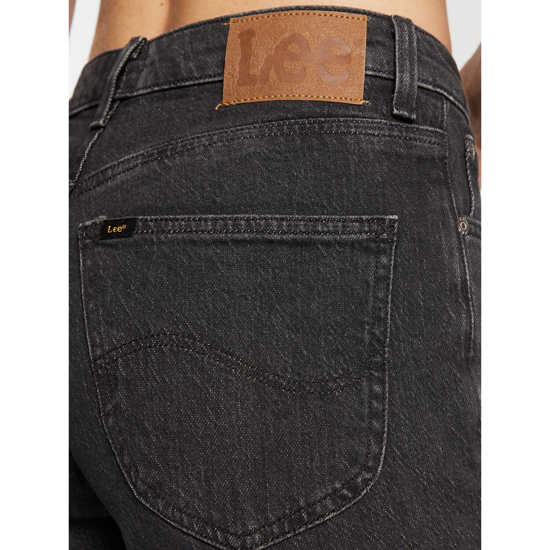 Lee Jeansy Carol L30UBBPG 112318862 Černá Regular Fit - Pepit.cz