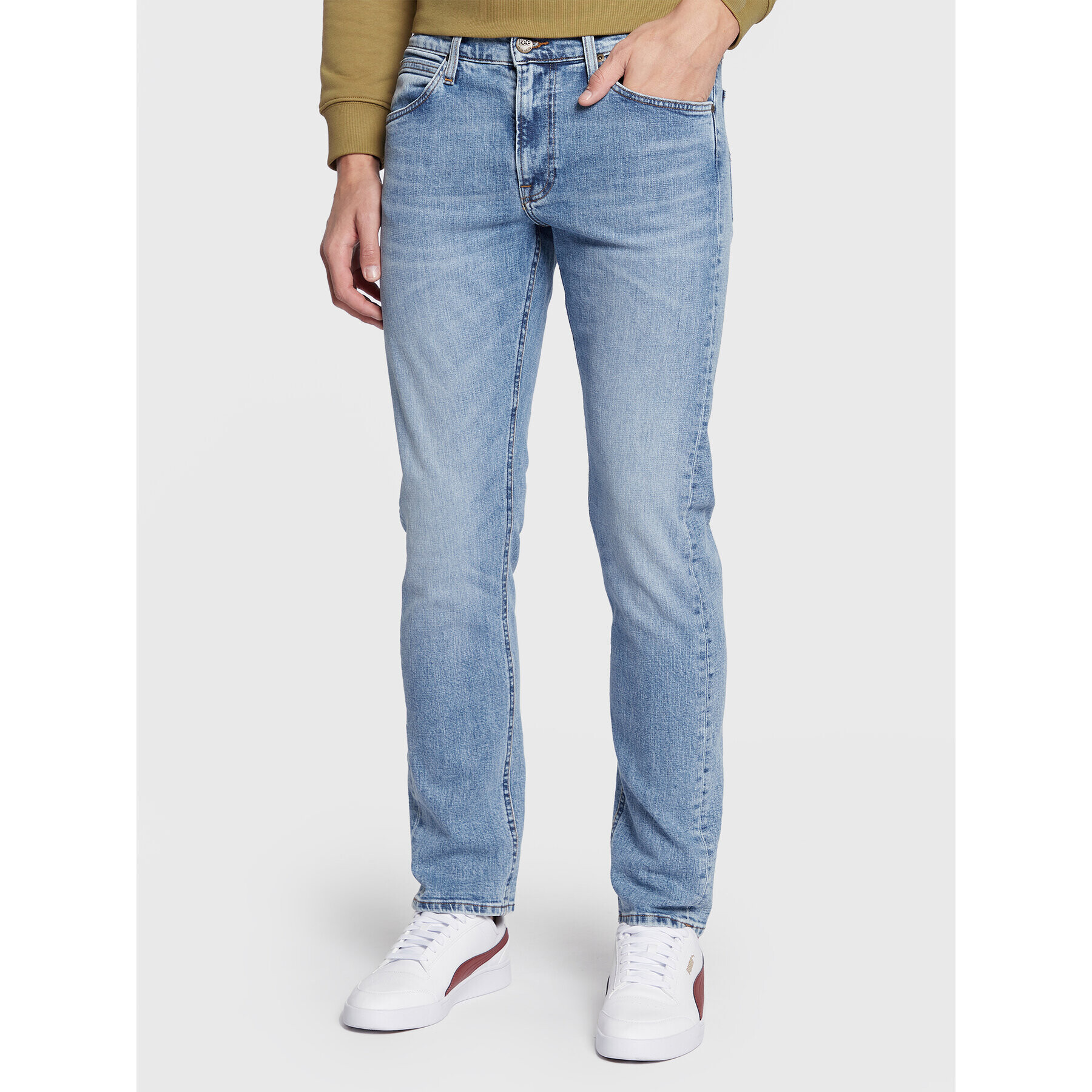 Lee Jeansy Daren L707KNMB 112145462 Modrá Regular Fit - Pepit.cz