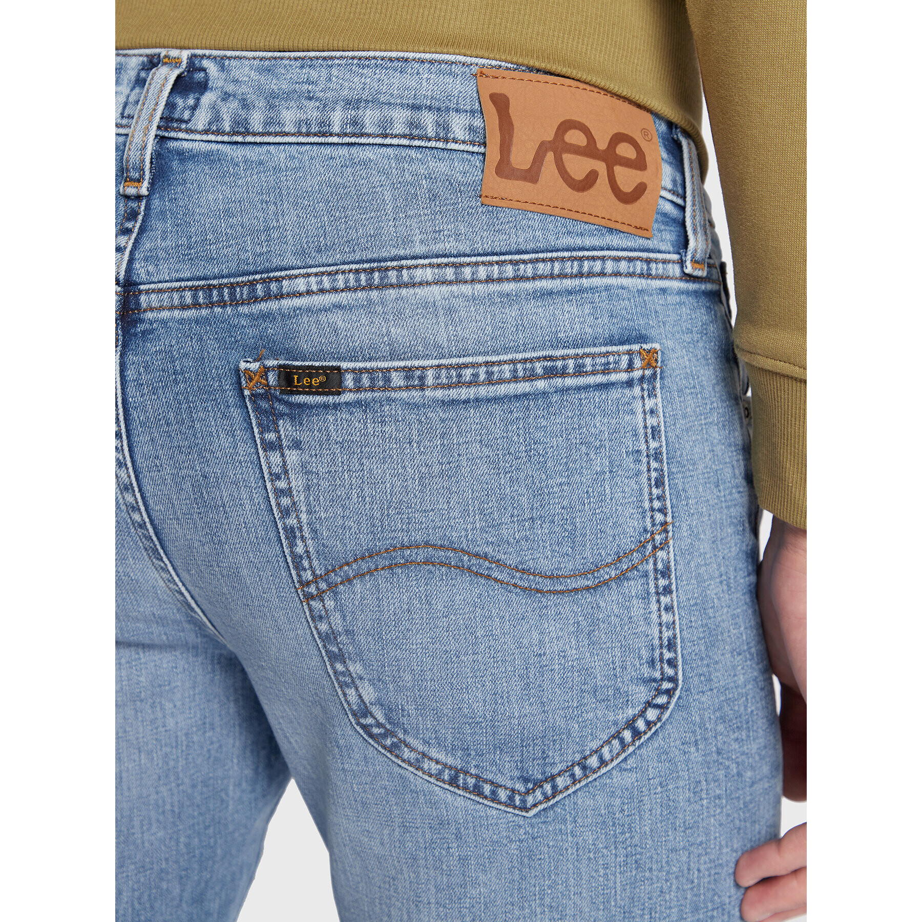 Lee Jeansy Daren L707KNMB 112145462 Modrá Regular Fit - Pepit.cz