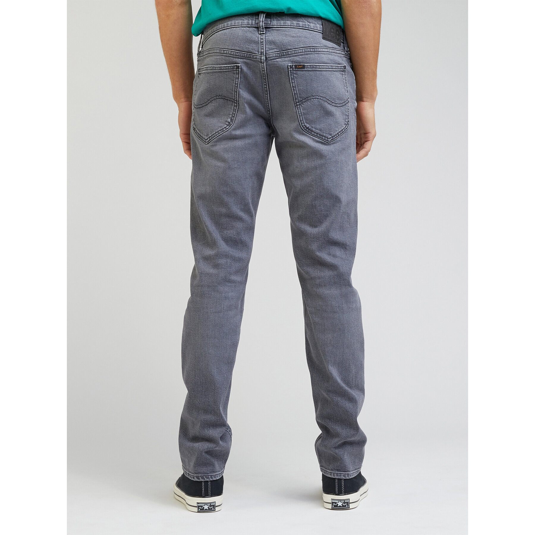 Lee Jeansy Daren Zip Fly L707IBB82 Šedá Regular Fit - Pepit.cz