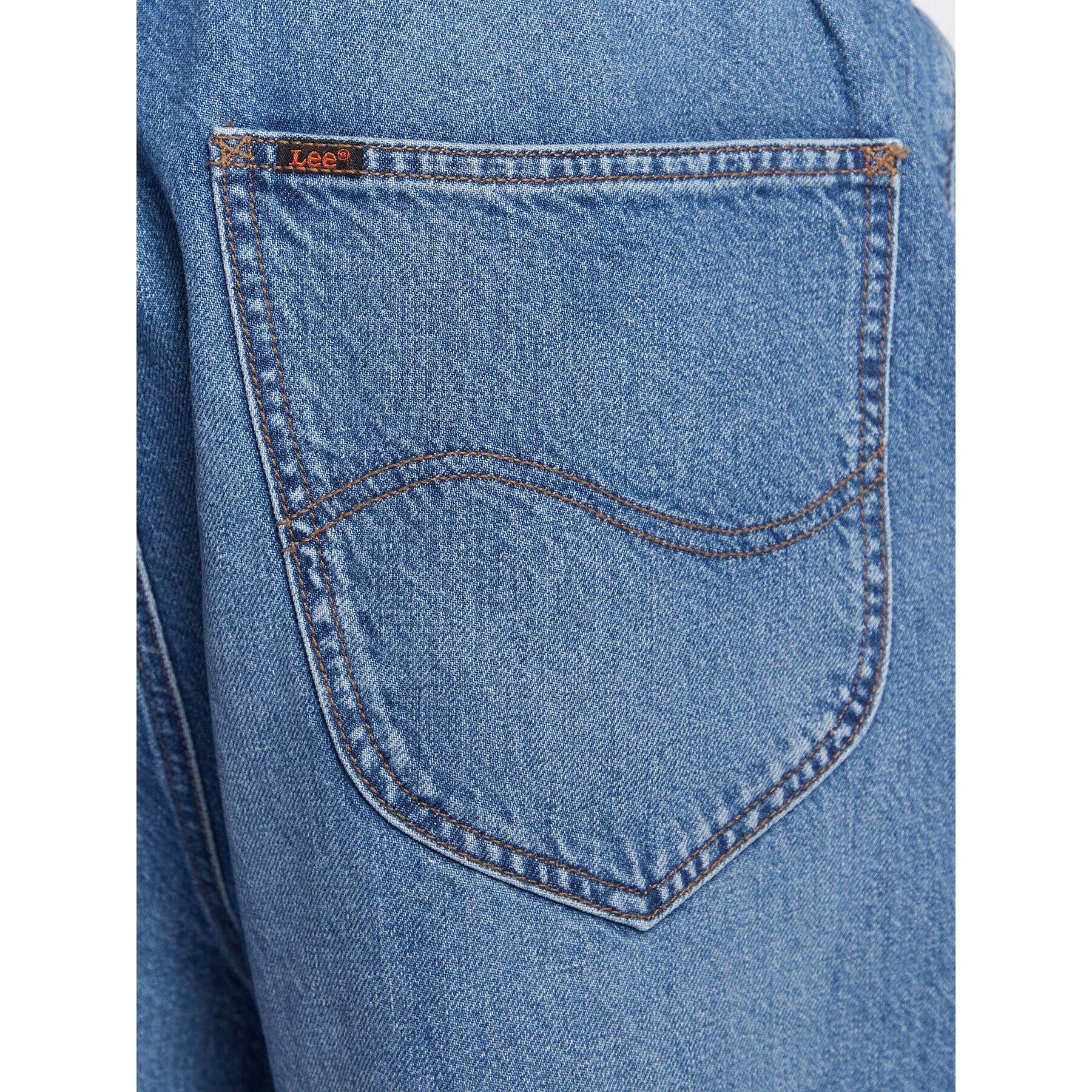 Lee Jeansy Drawstring L70HOMGO Modrá Relaxed Fit - Pepit.cz