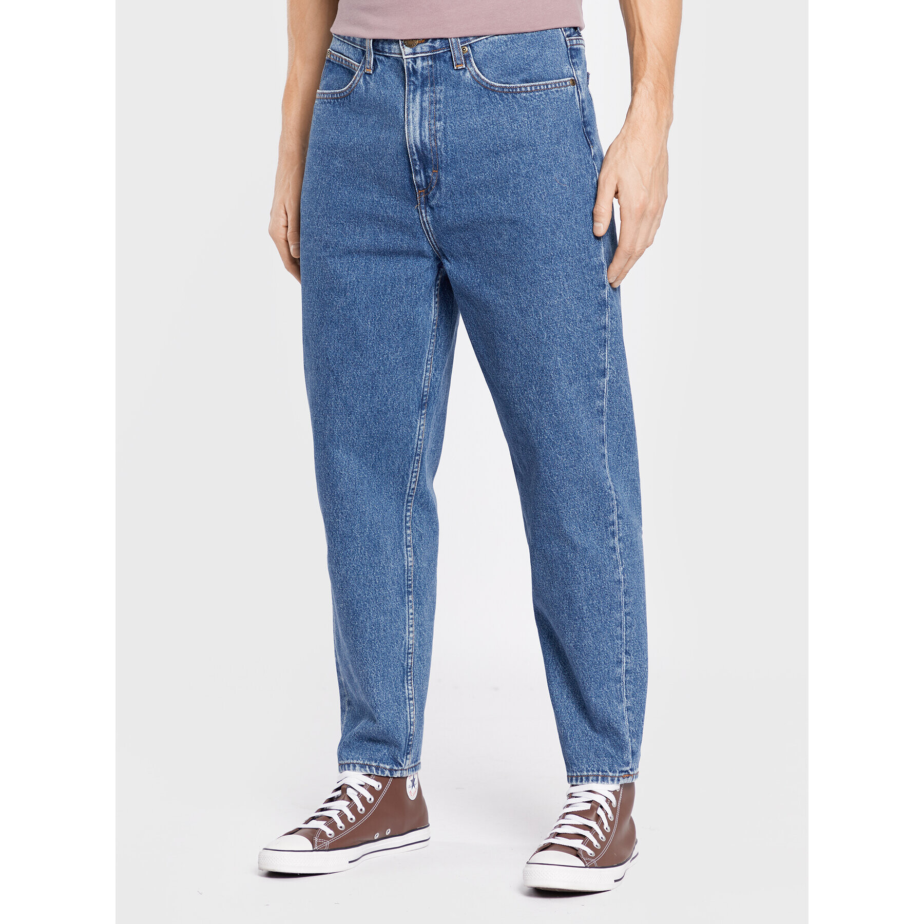 Lee Jeansy Easton L71NGAGL 112322228 Modrá Loose Fit - Pepit.cz