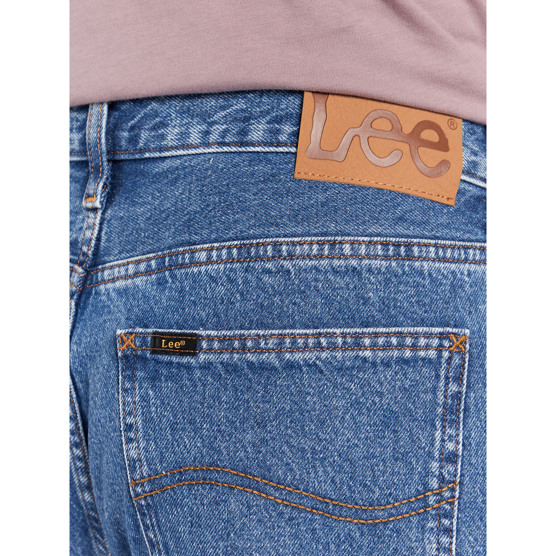 Lee Jeansy Easton L71NGAGL 112322228 Modrá Loose Fit - Pepit.cz