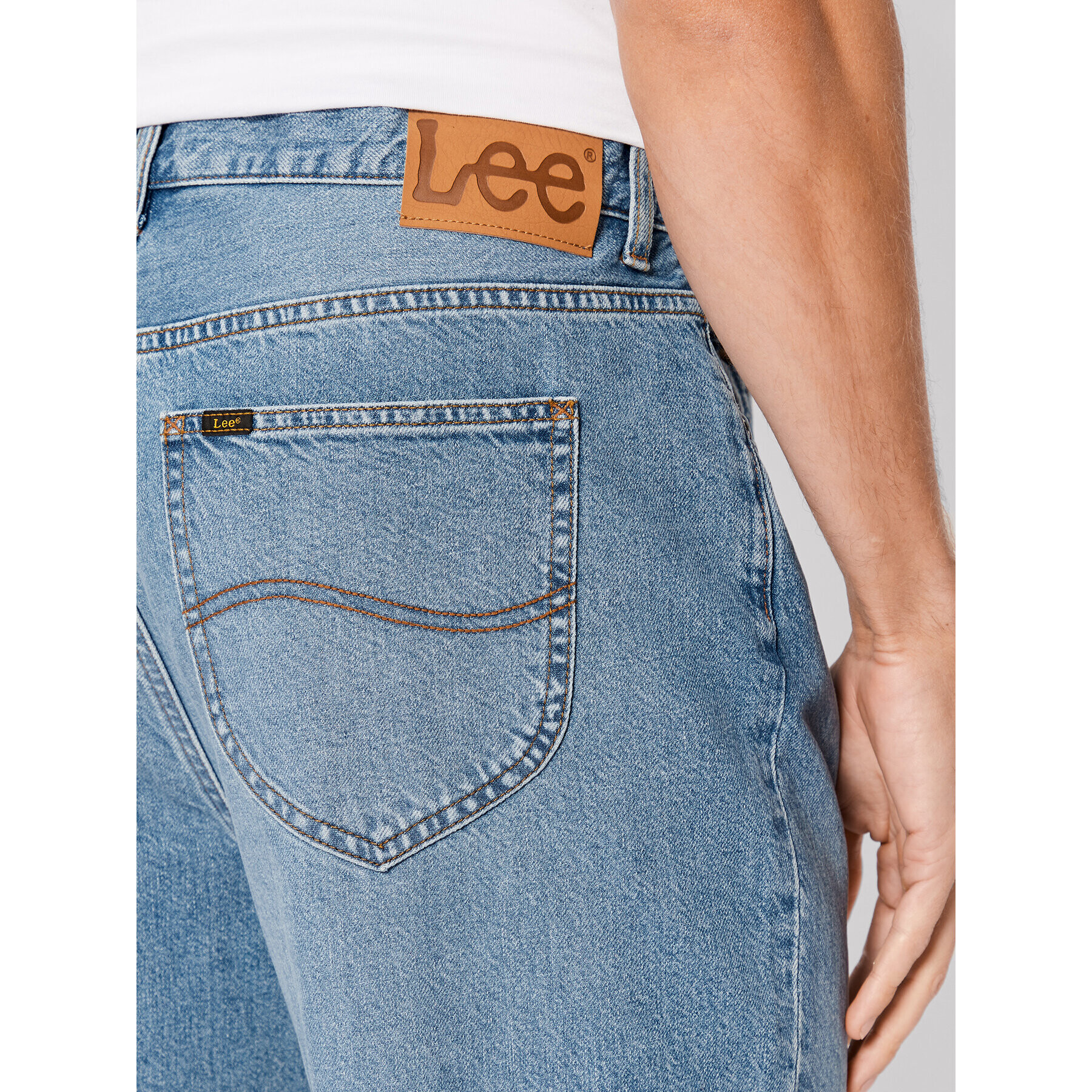 Lee Jeansy Easton L71NOMGS Modrá Loose Fit - Pepit.cz