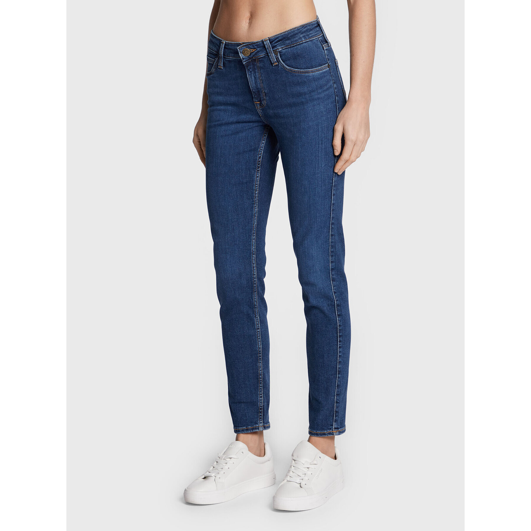 Lee Jeansy Elly L305QDKF Tmavomodrá Slim Fit - Pepit.cz