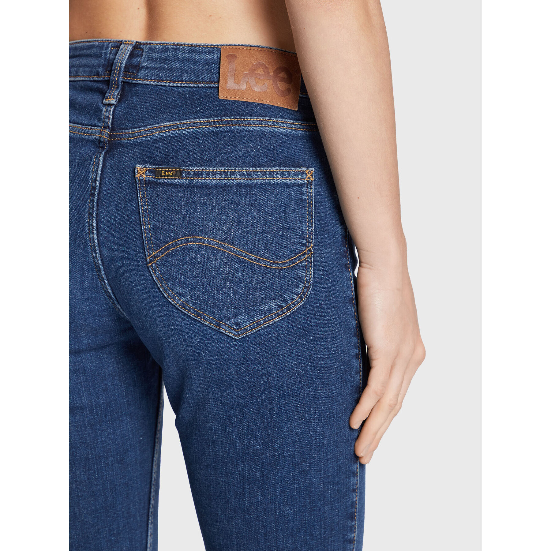 Lee Jeansy Elly L305QDKF Tmavomodrá Slim Fit - Pepit.cz