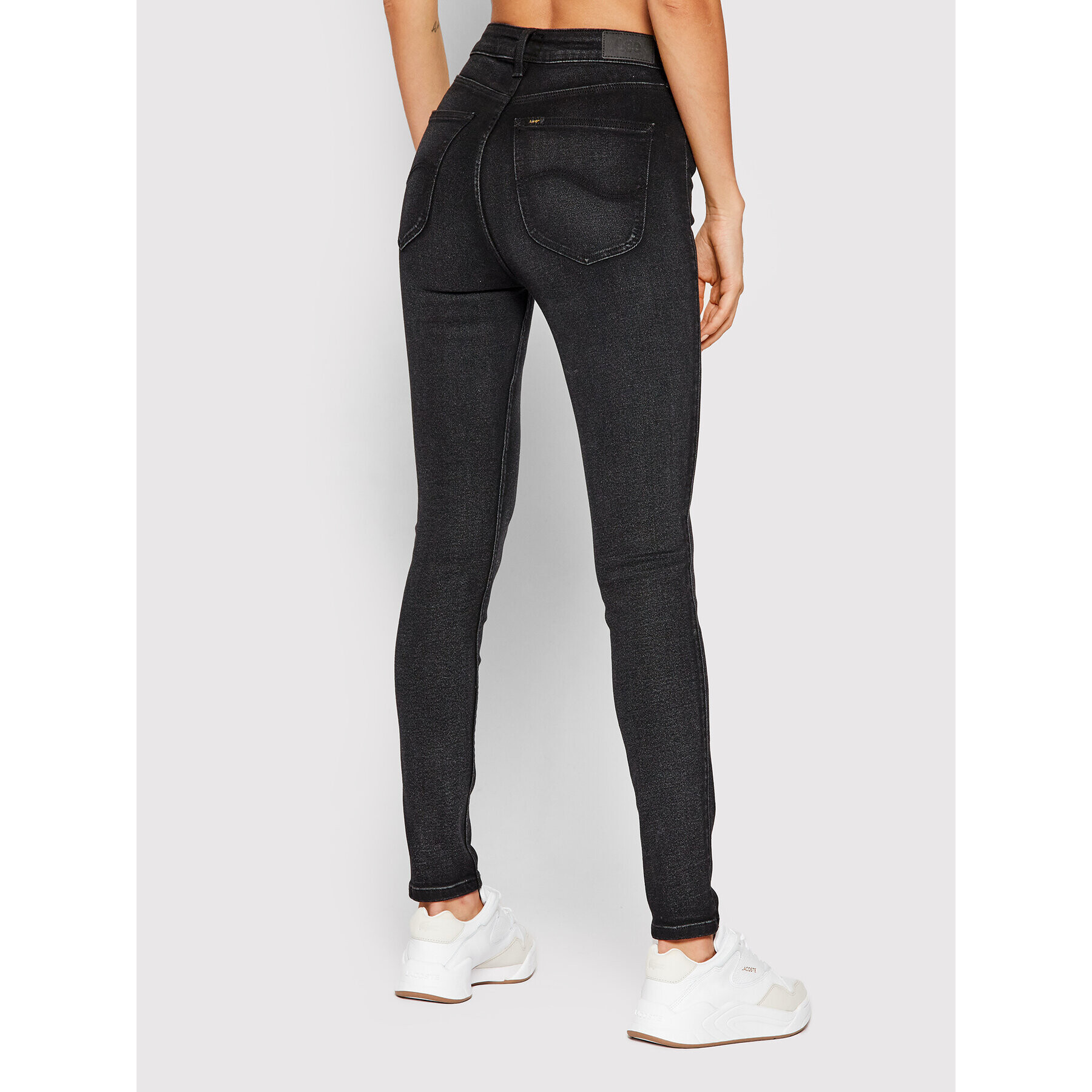 Lee Jeansy Ivy L32EPIQR Černá Super Skinny Fit - Pepit.cz