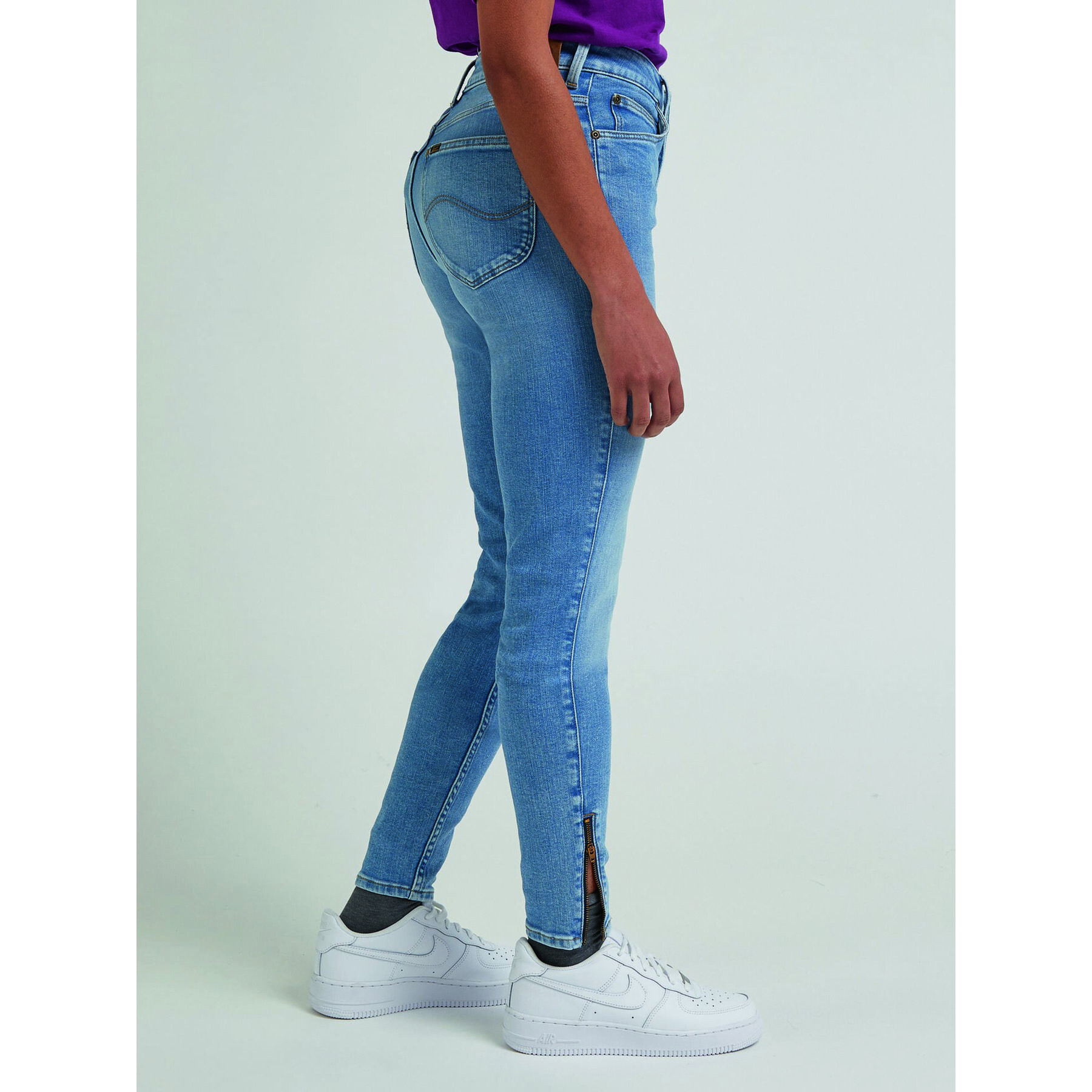 Lee Jeansy L31BGUB43 Modrá Skinny Fit - Pepit.cz