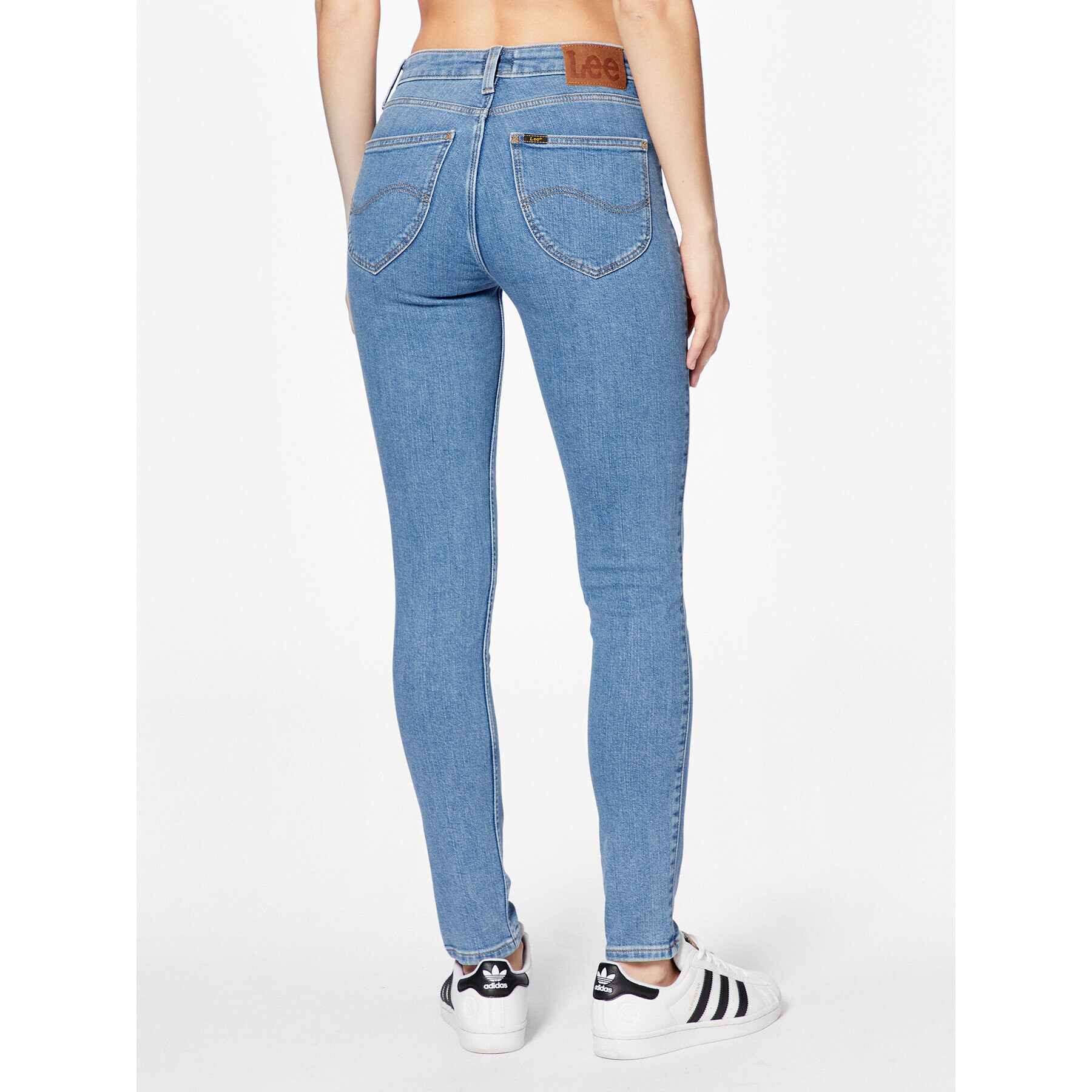 Lee Jeansy Scarlett L626FAB38 Modrá Skinny Fit - Pepit.cz