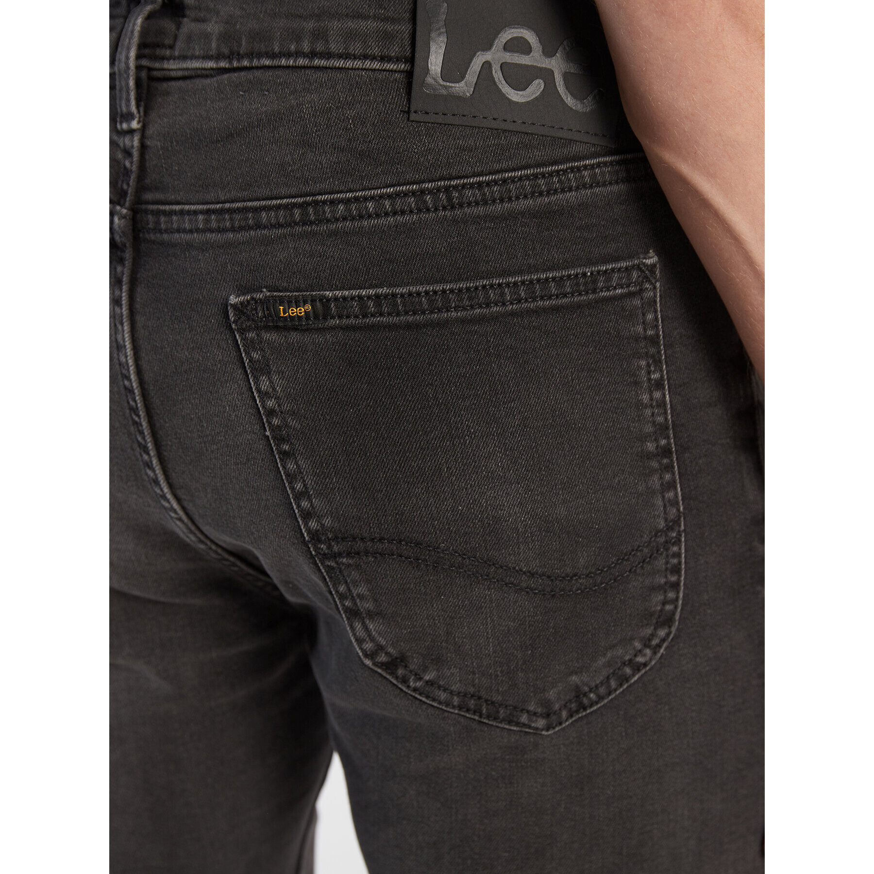 Lee Jeansy Luke L719ADER Šedá Slim Tapered Fit - Pepit.cz