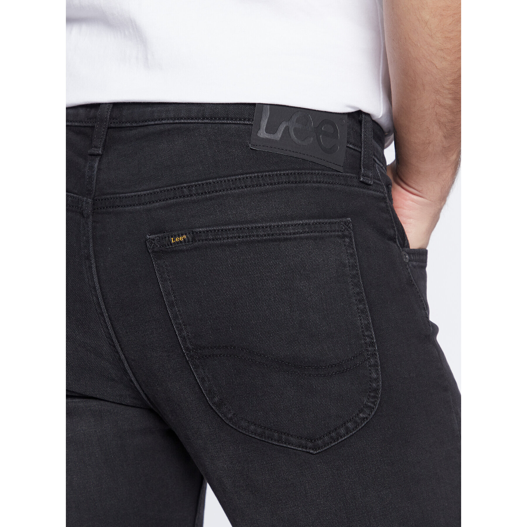 Lee Jeansy Luke L719ADEV Černá Slim Fit - Pepit.cz