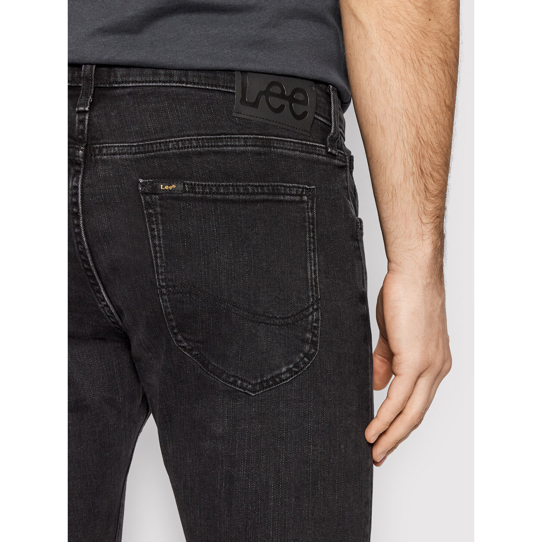 Lee Jeansy Luke L719HFLN Černá Slim Fit - Pepit.cz