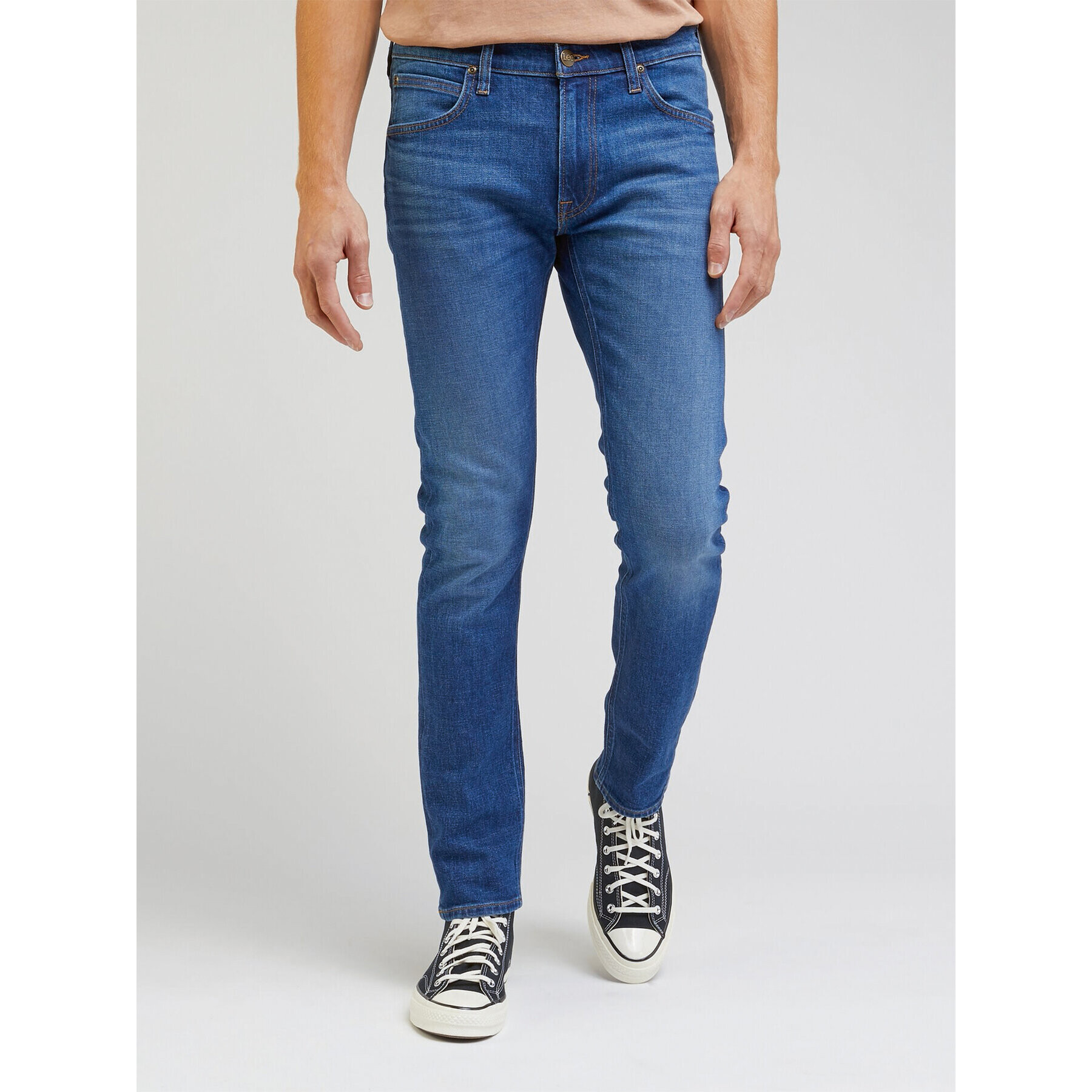 Lee Jeansy Luke L719IAC18 Modrá Slim Tapered Fit - Pepit.cz