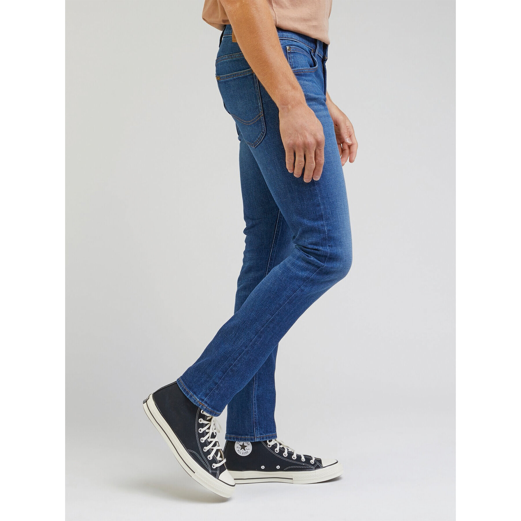 Lee Jeansy Luke L719IAC18 Modrá Slim Tapered Fit - Pepit.cz