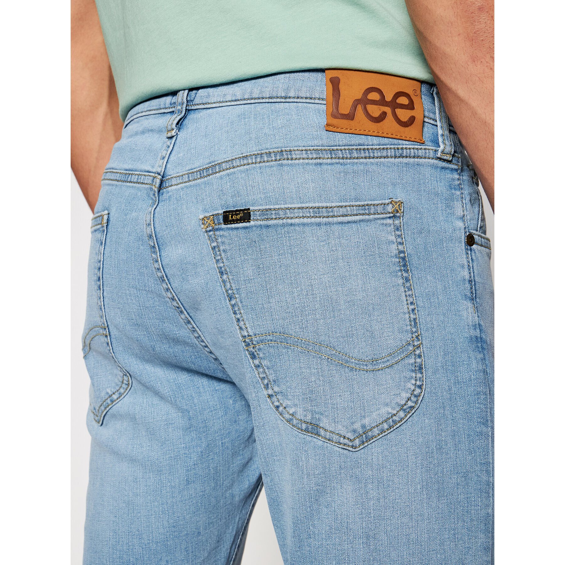 Lee Jeansy Luke L719NLUH Modrá Slim Fit - Pepit.cz