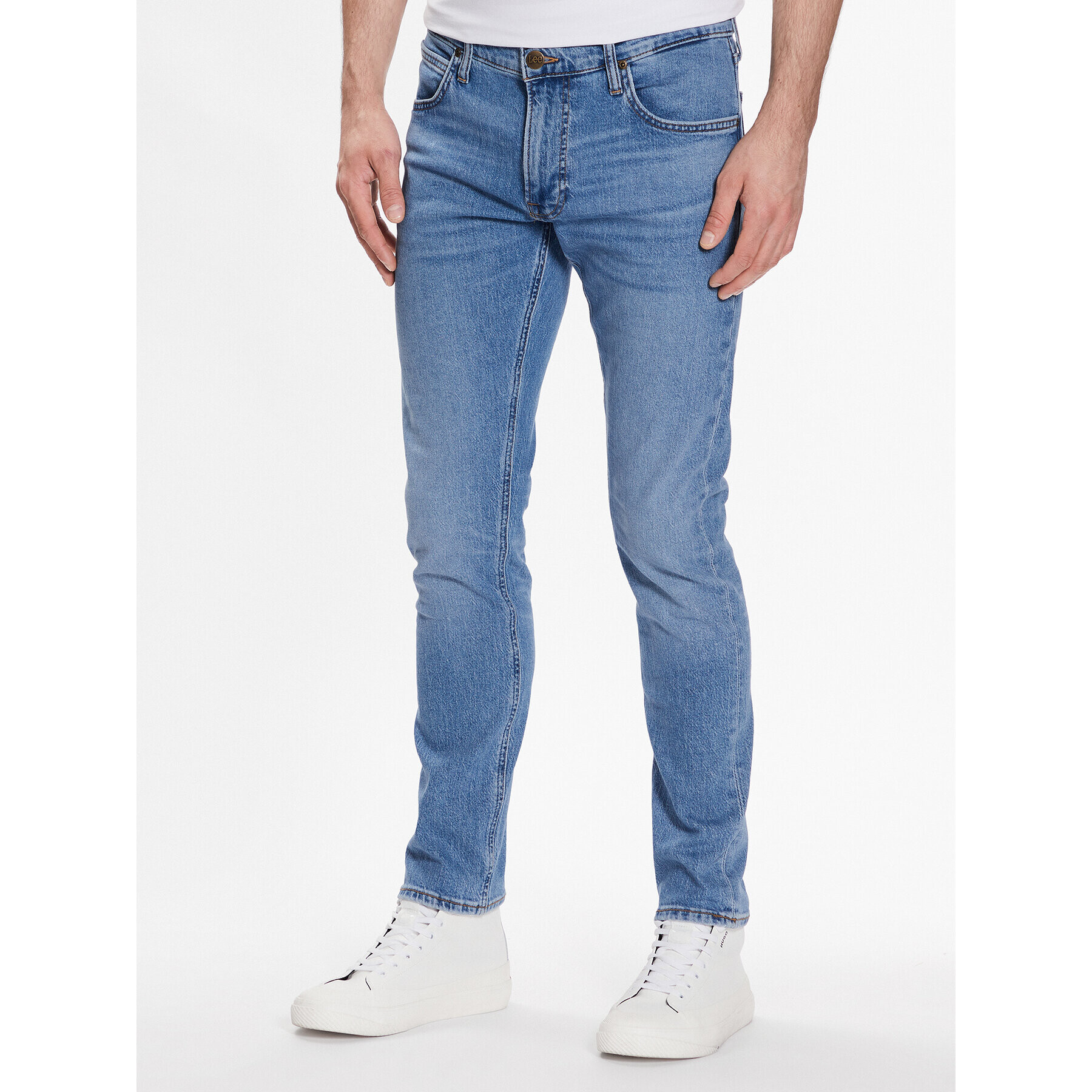 Lee Jeansy Luke L719OWC17 Modrá Slim Fit - Pepit.cz