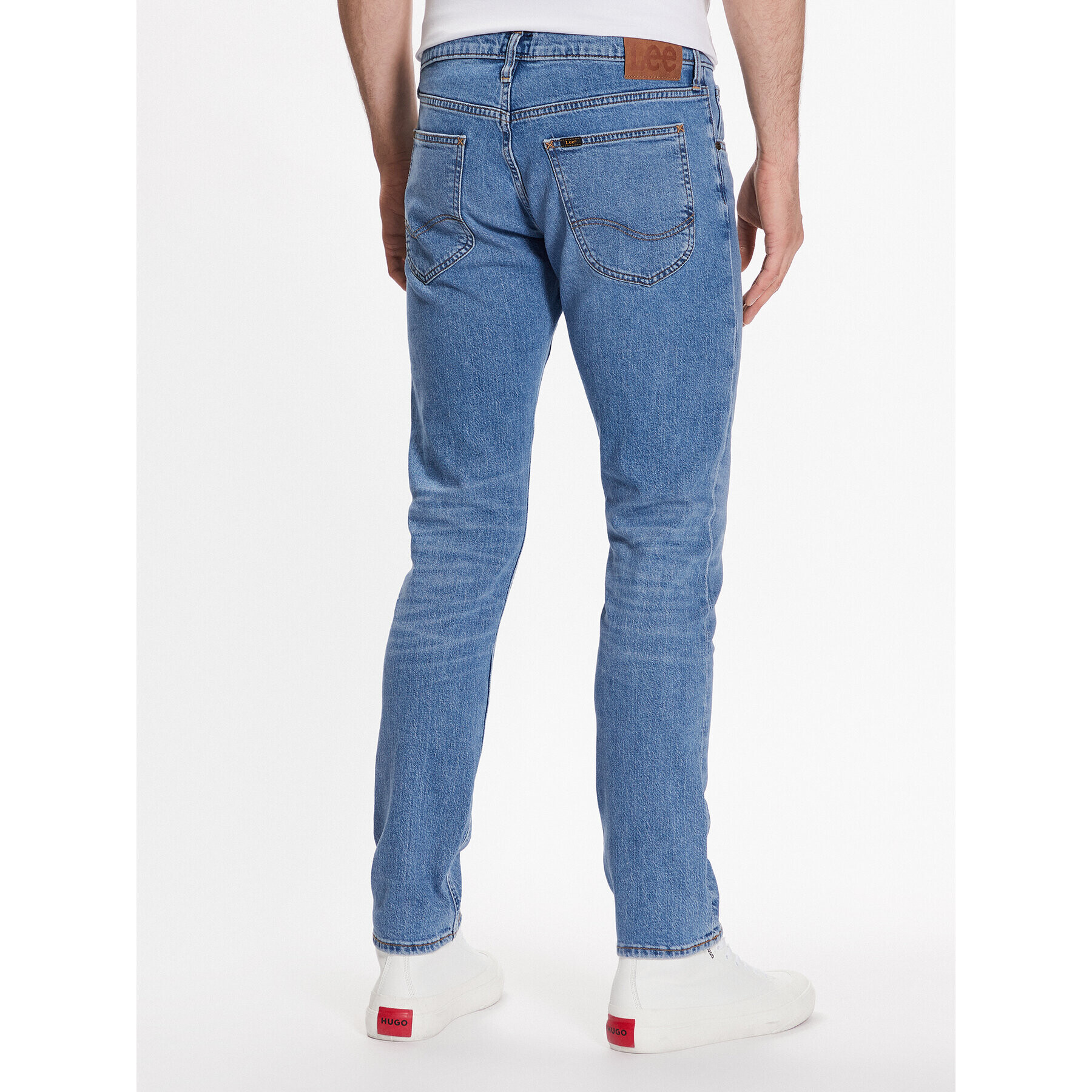 Lee Jeansy Luke L719OWC17 Modrá Slim Fit - Pepit.cz