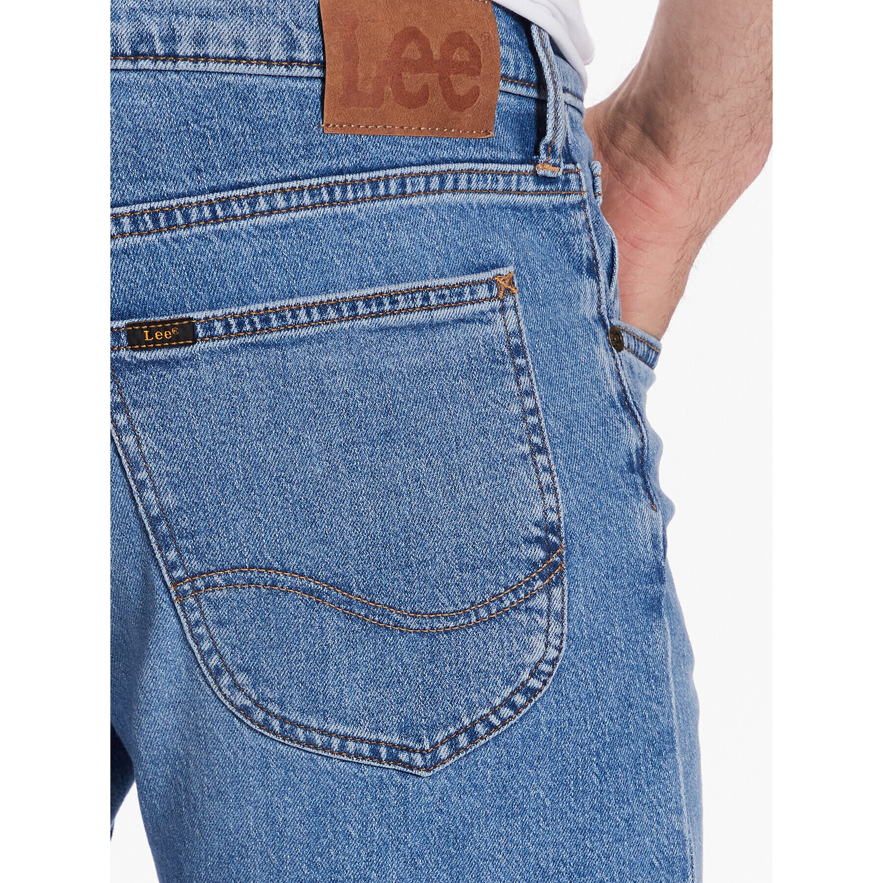 Lee Jeansy Luke L719OWC17 Modrá Slim Fit - Pepit.cz