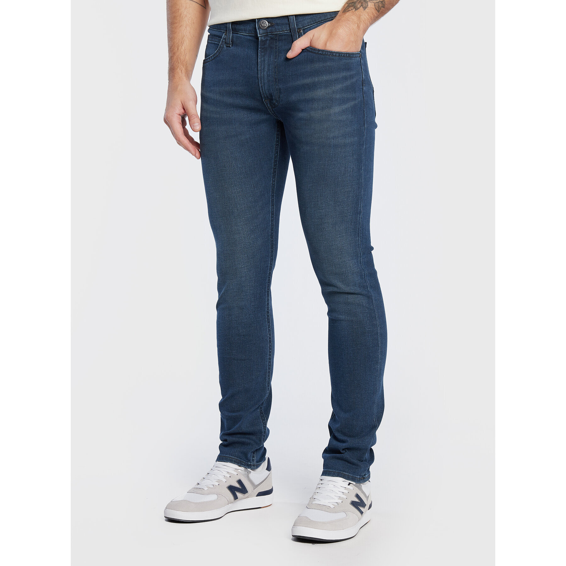 Lee Jeansy Luke L719PTFN 112321995 Modrá Slim Fit - Pepit.cz