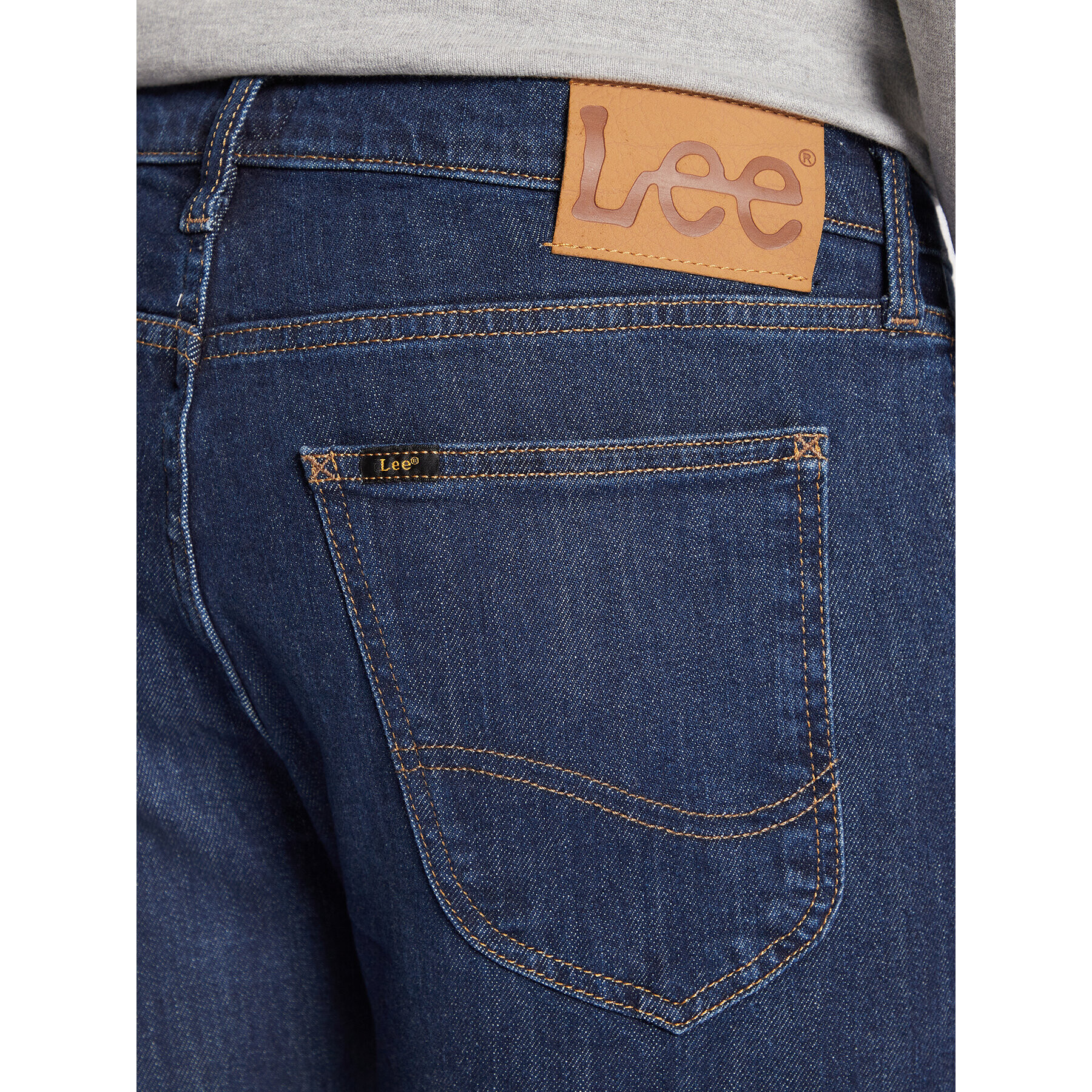 Lee Jeansy Luke L719PXEE 112322381 Tmavomodrá Slim Fit - Pepit.cz