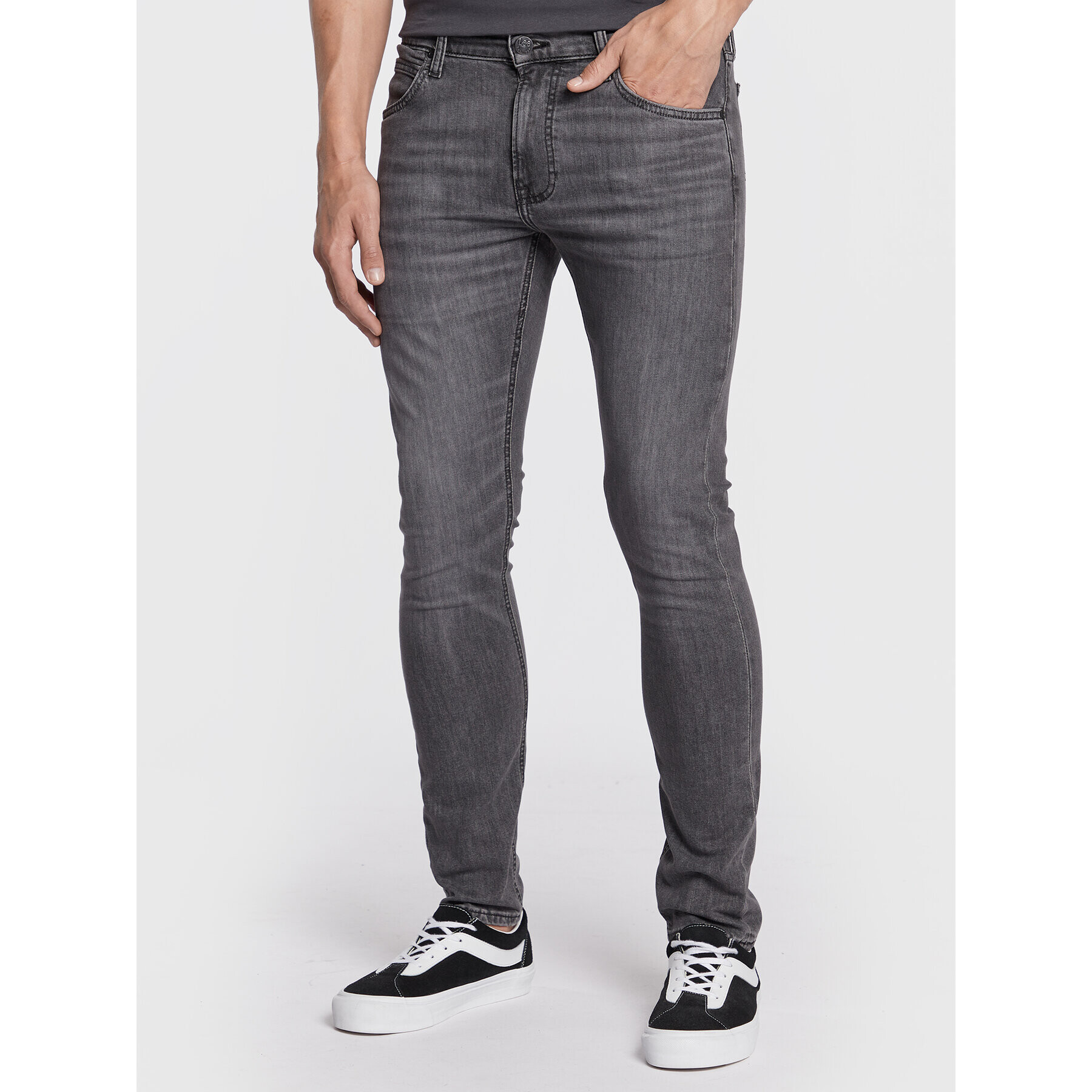 Lee Jeansy Luke L719PZCL 112326936 Šedá Slim Fit - Pepit.cz