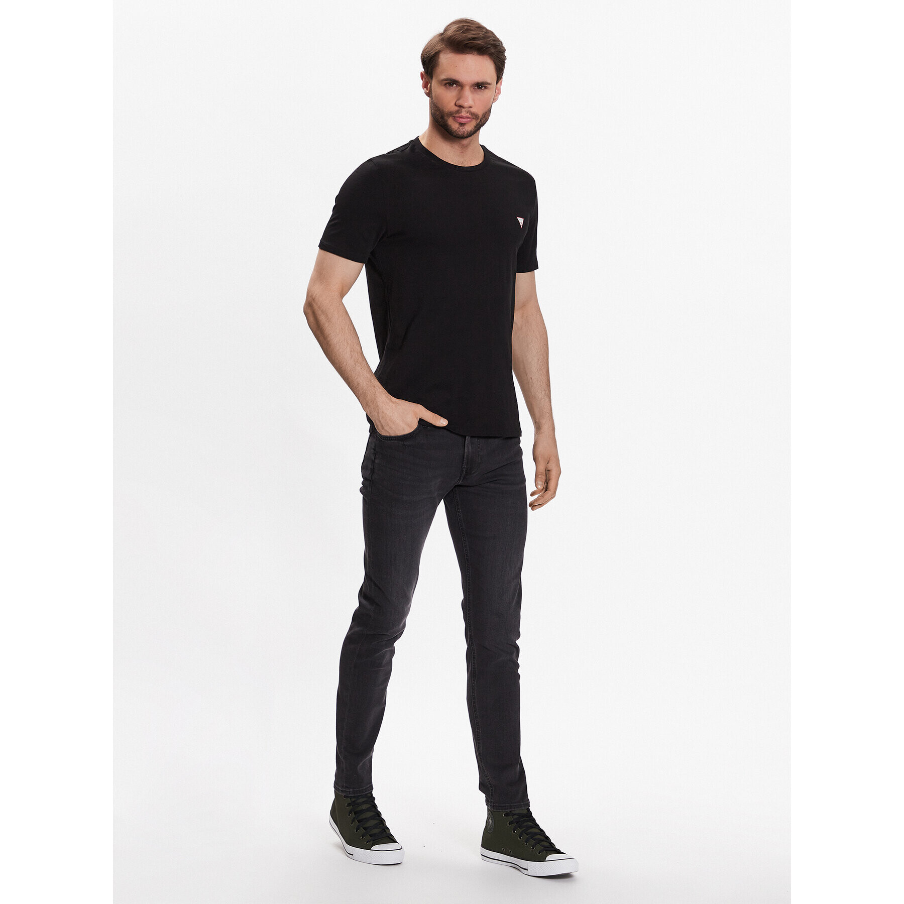 Lee Jeansy Malone L736YGB77 Černá Skinny Fit - Pepit.cz