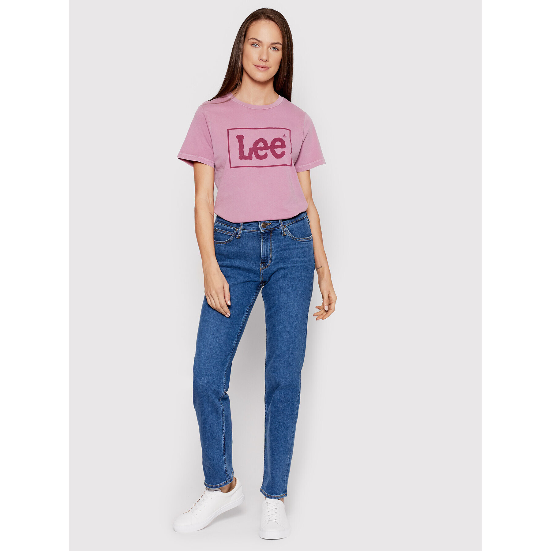 Lee Jeansy Marion L301QDVB Modrá Regular Fit - Pepit.cz