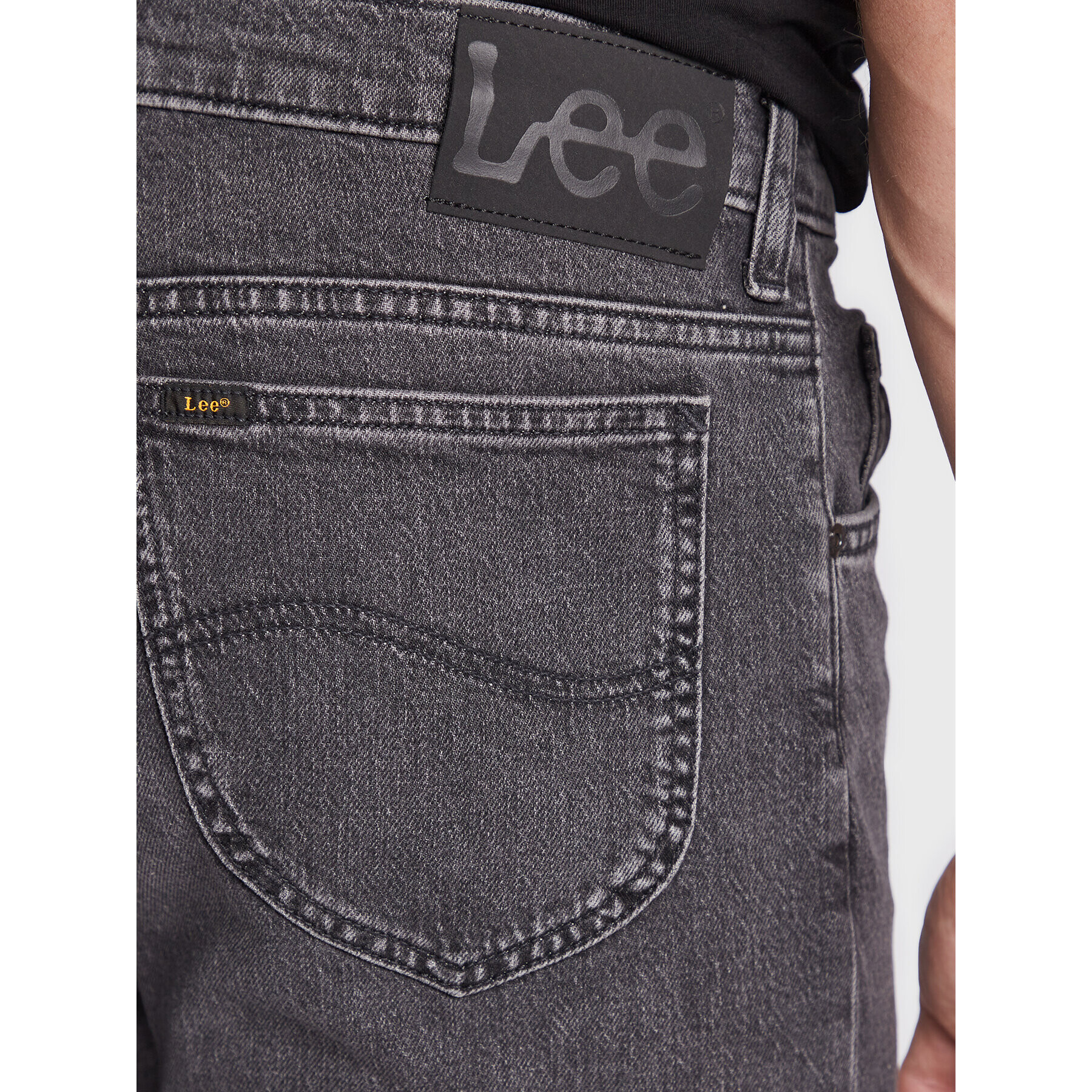 Lee Jeansy Rider L701BBFC Černá Slim Fit - Pepit.cz