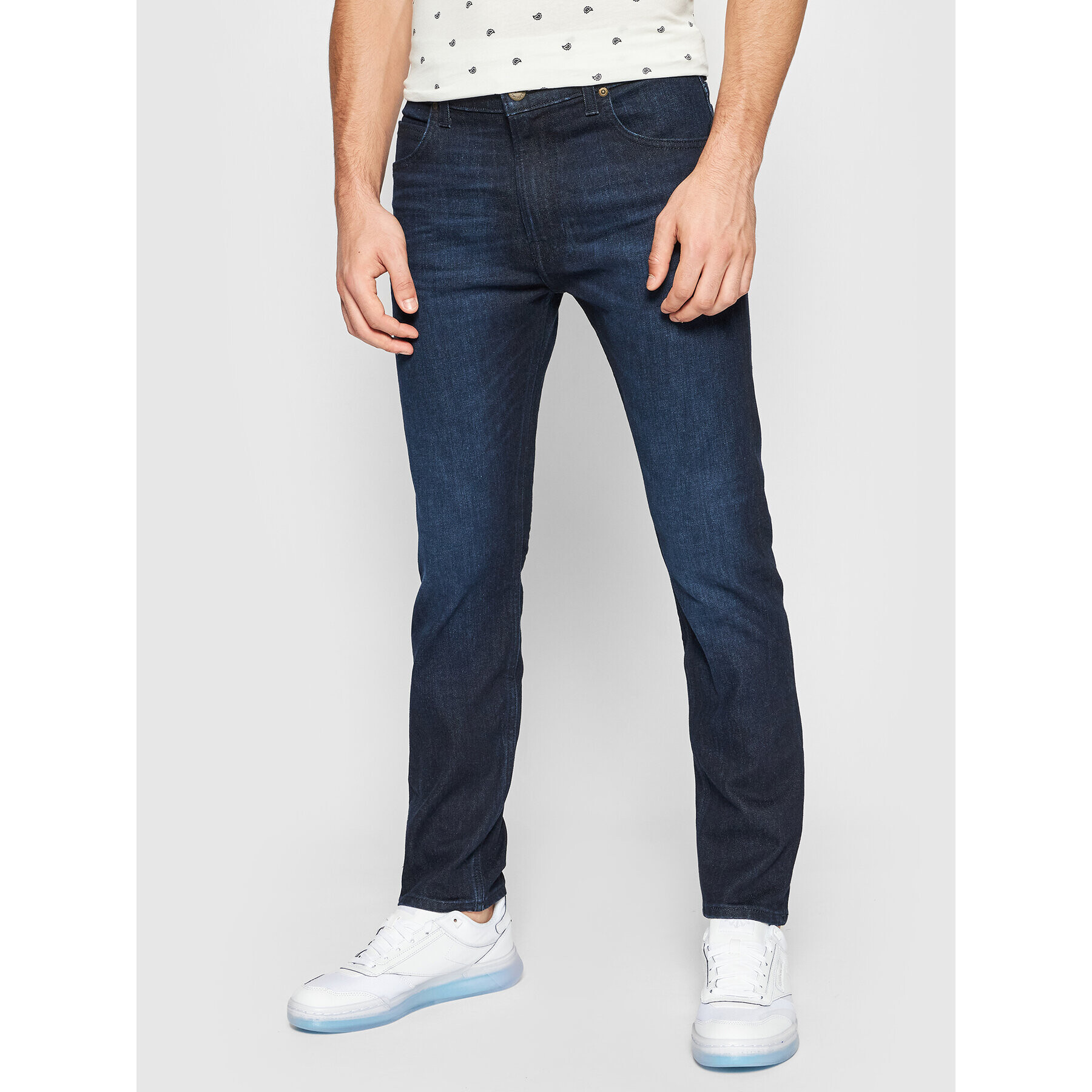 Lee Jeansy Rider L701DHDO Tmavomodrá Slim Fit - Pepit.cz