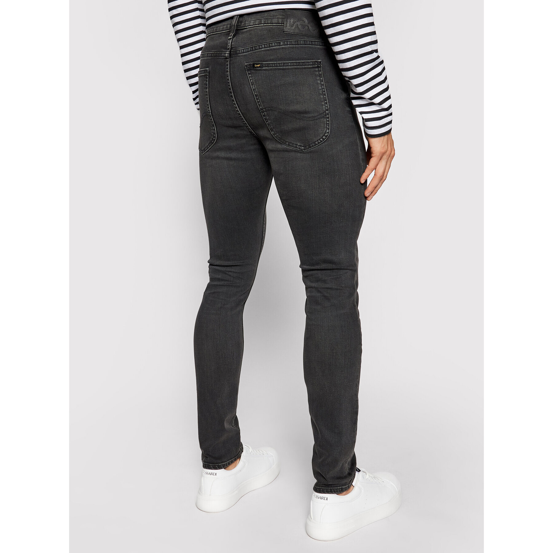 Lee Jeansy Rider L701DHGP Šedá Slim Fit - Pepit.cz