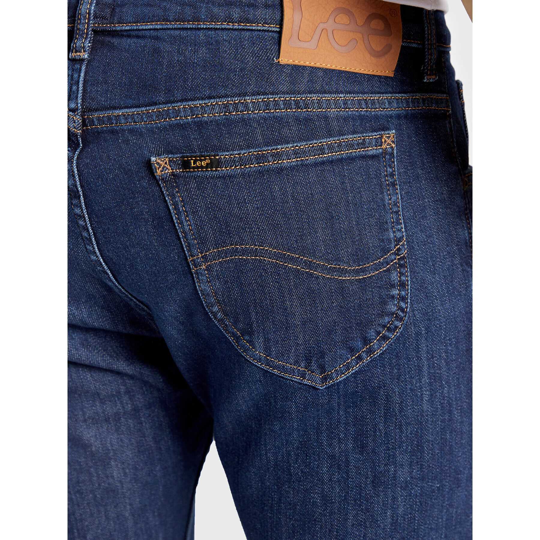 Lee Jeansy Rider L701PXEE Tmavomodrá Slim Fit - Pepit.cz