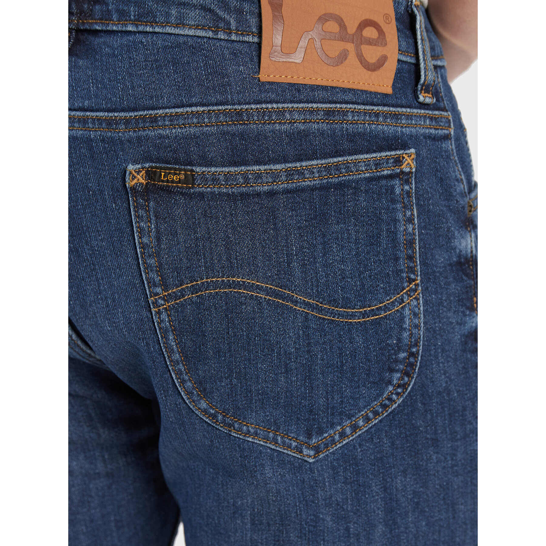 Lee Jeansy Rider L701PXEI Tmavomodrá Slim Fit - Pepit.cz