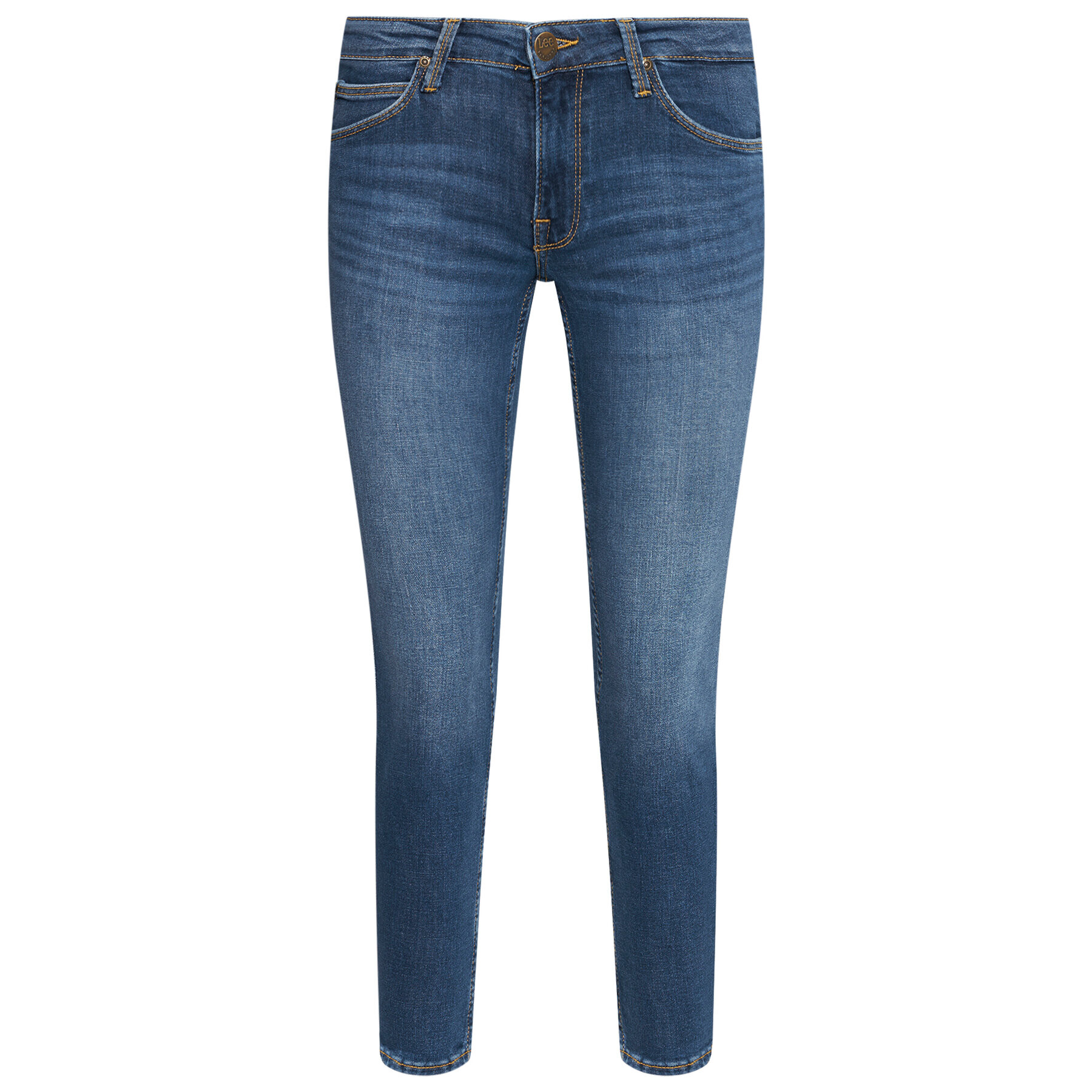 Lee Jeansy Scarlett L526QDTN Tmavomodrá Skinny Fit - Pepit.cz