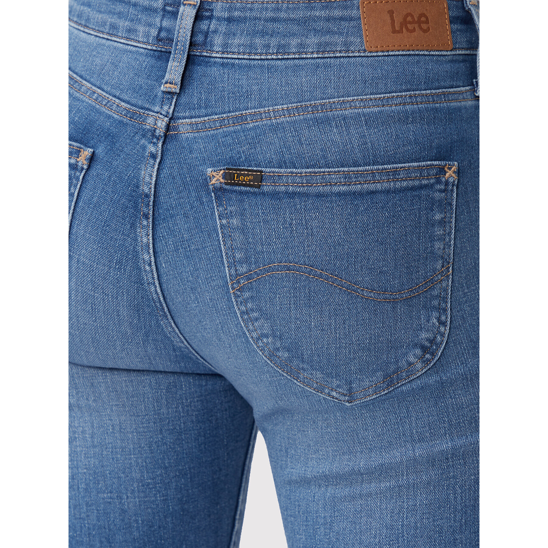 Lee Jeansy Scarlett L626ROEU Modrá Skinny Fit - Pepit.cz