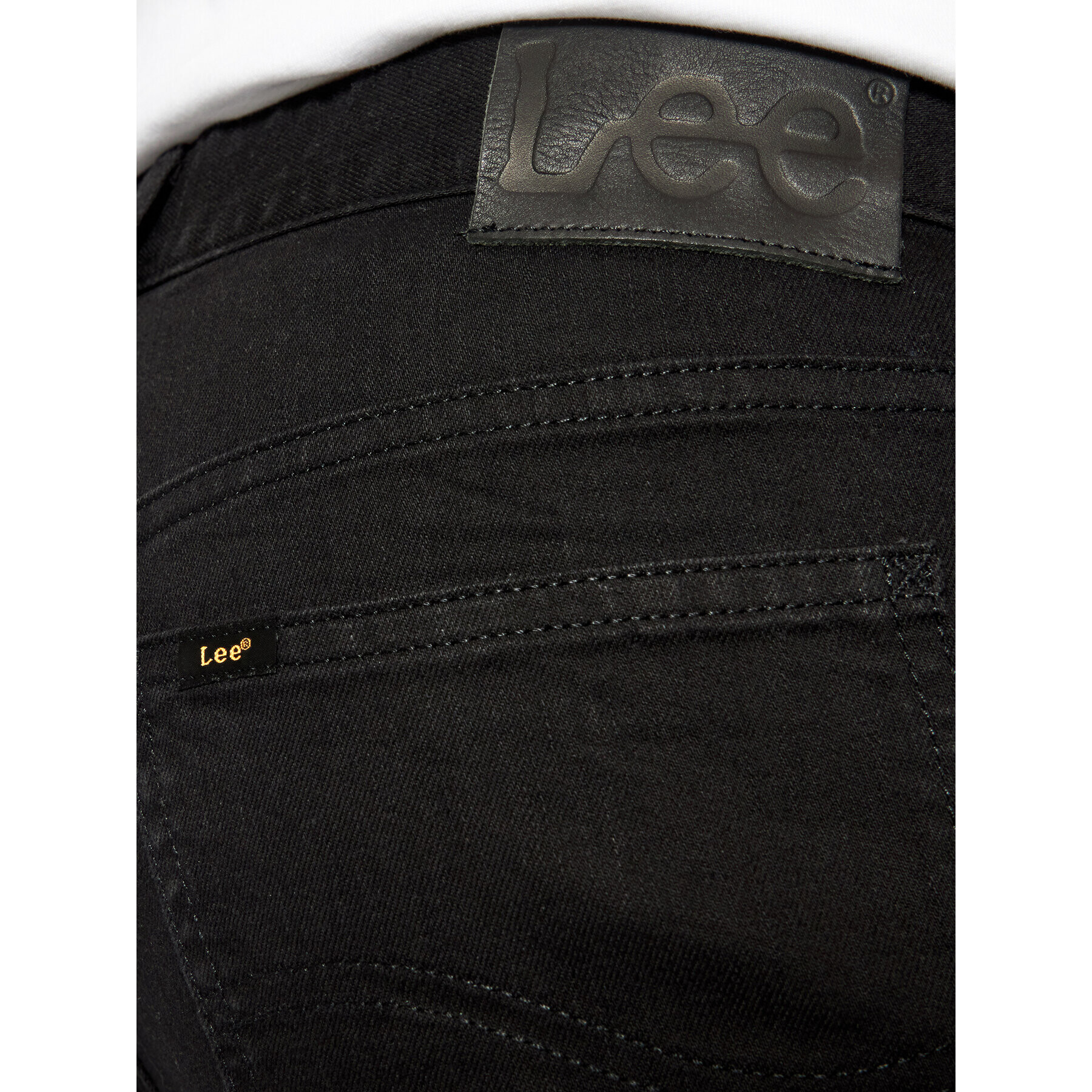 Lee Jeansy Slim Fit Rider L701YC47 Černá Slim Fit - Pepit.cz