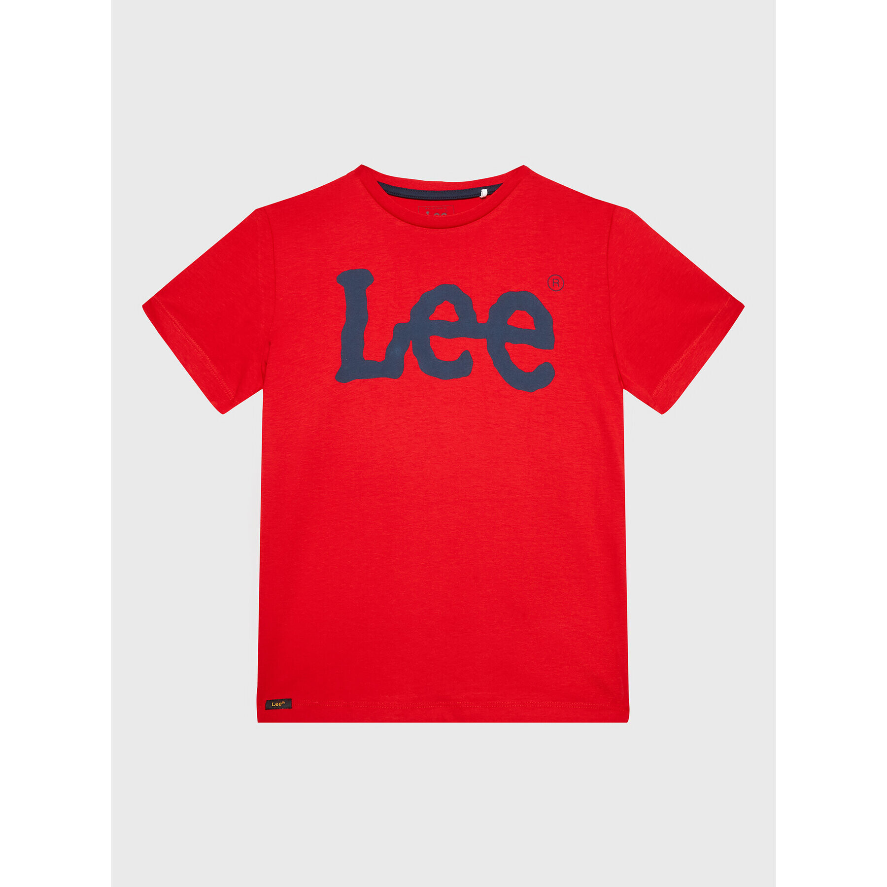 Lee T-Shirt 0002 Červená Regular Fit - Pepit.cz