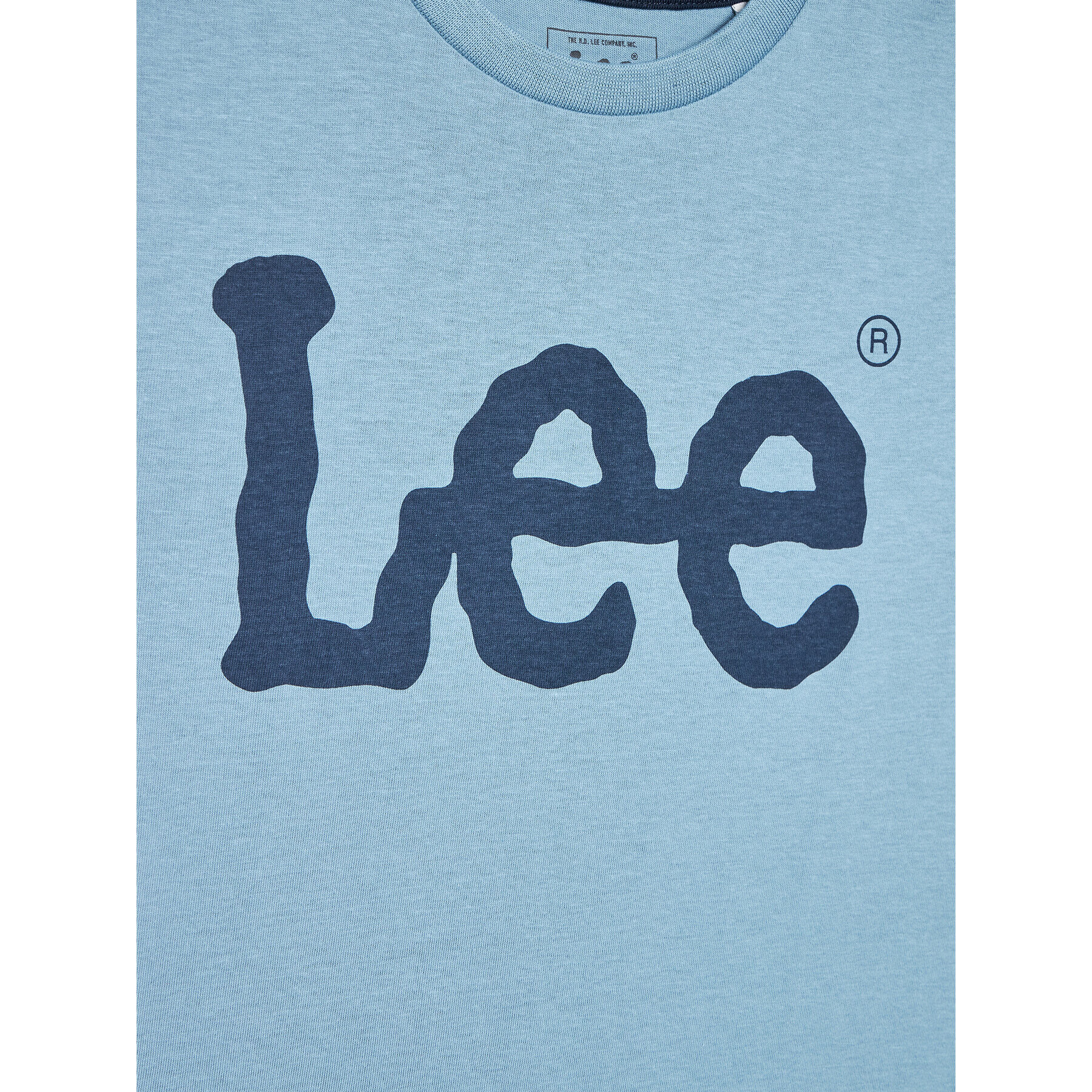 Lee T-Shirt 0002 Modrá Regular Fit - Pepit.cz