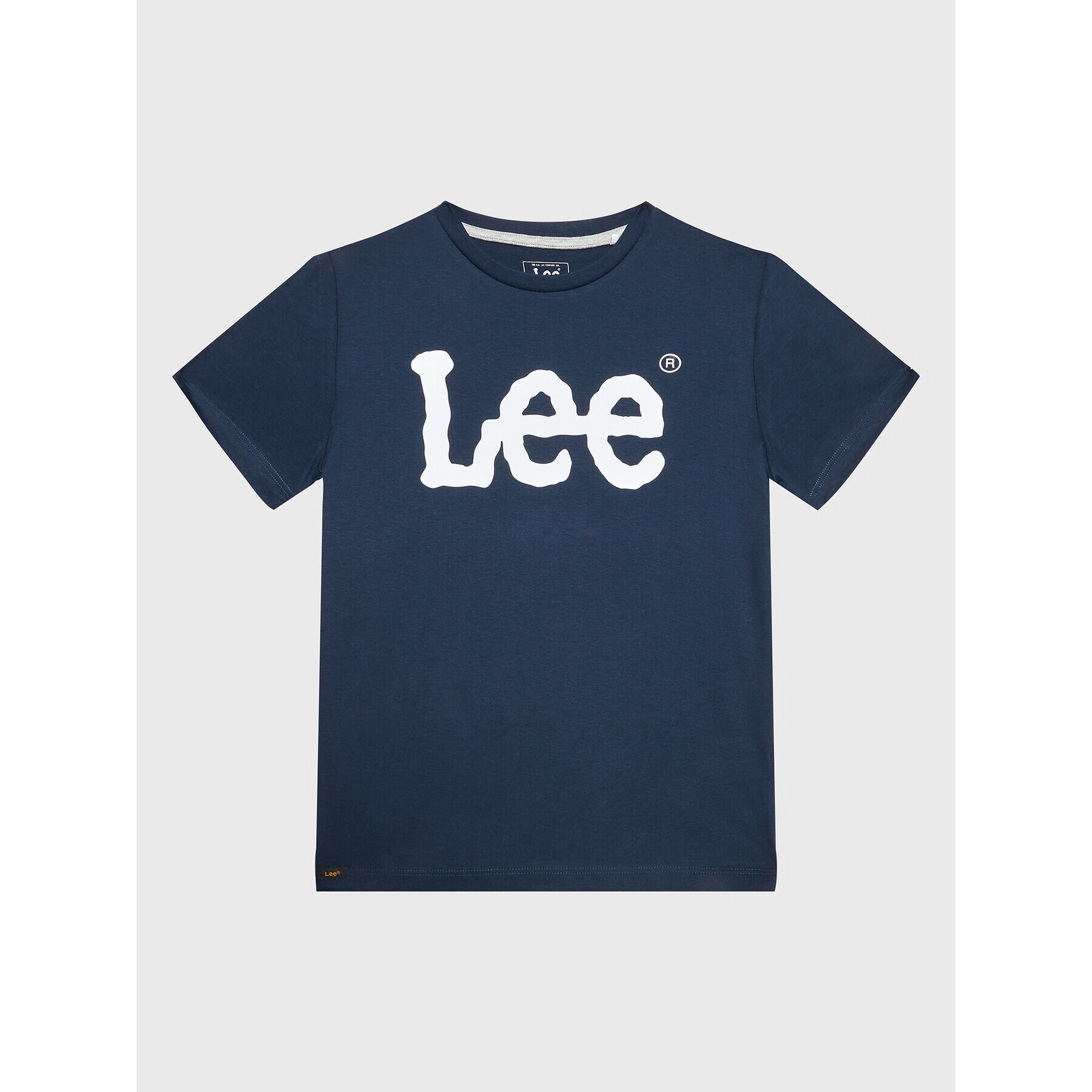 Lee T-Shirt Wobbly Graphic 0002 Tmavomodrá Regular Fit - Pepit.cz