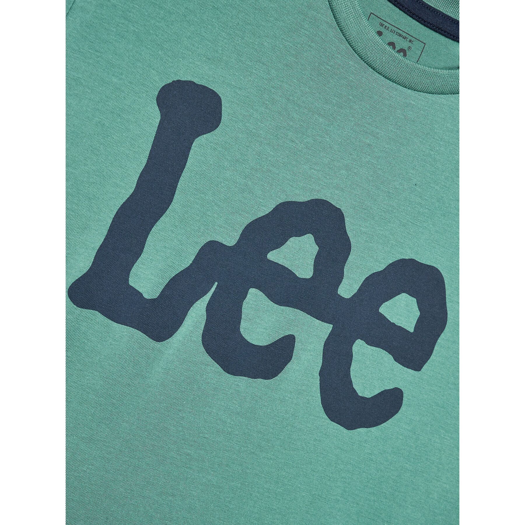 Lee T-Shirt 0002 Zelená Regular Fit - Pepit.cz