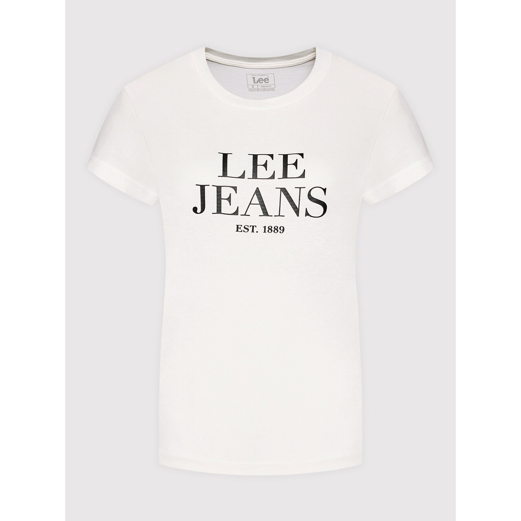 Lee T-Shirt Graphic Tee L41UFERR Bílá Regular Fit - Pepit.cz