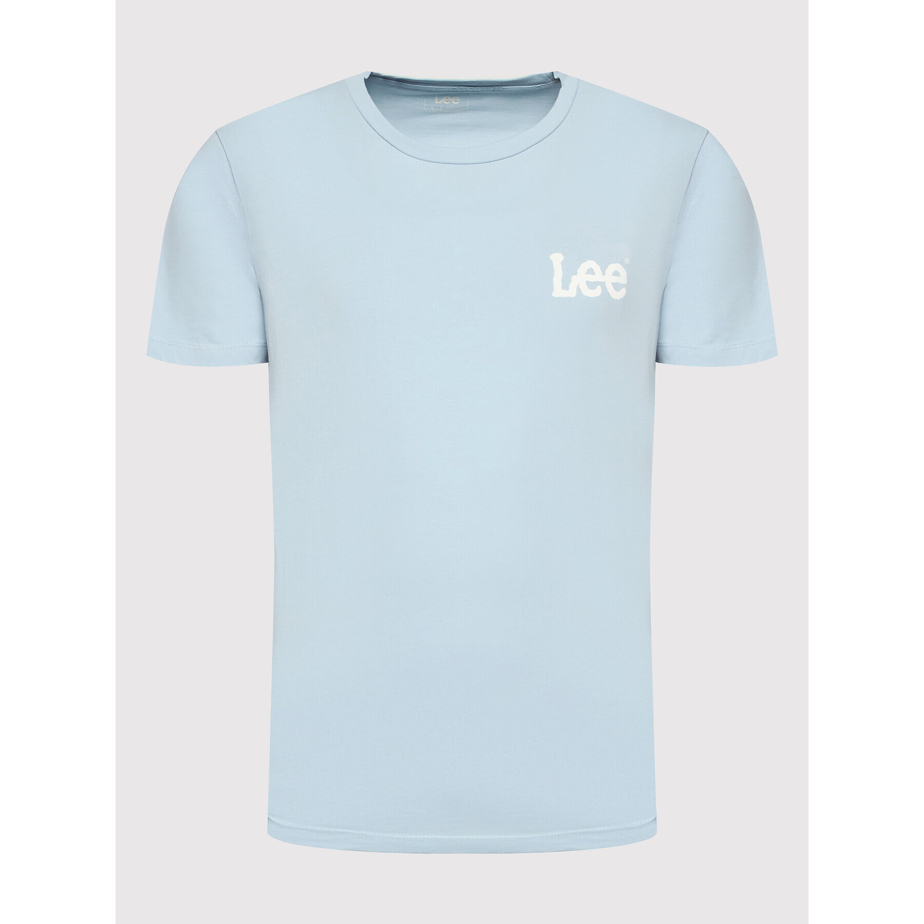 Lee T-Shirt Wobbly Logo L65QAIUY Modrá Regular Fit - Pepit.cz