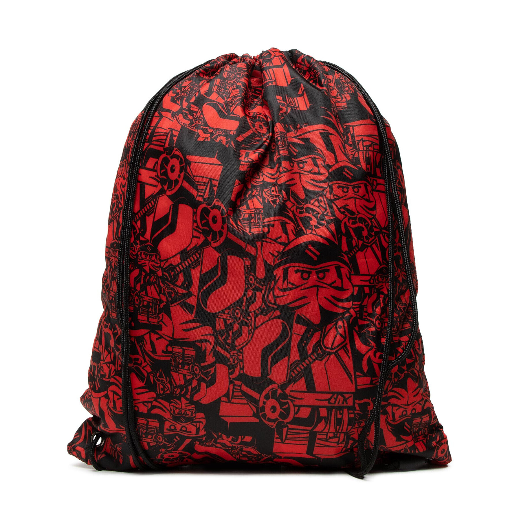 LEGO Vak na stahovací šňůrky Drawstring Bag 10034-2202 Červená - Pepit.cz