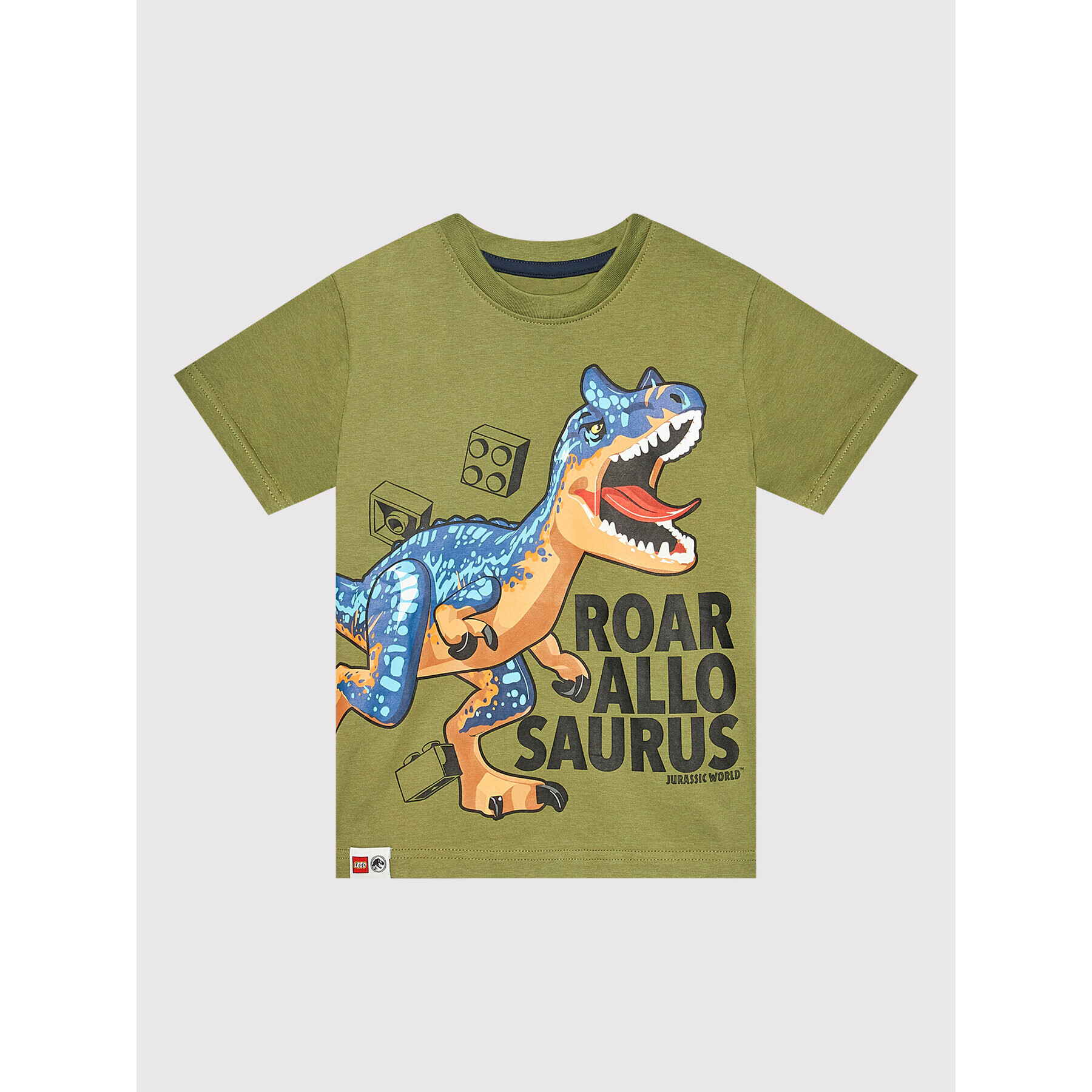 LEGO Wear T-Shirt 12010409 Zelená Regular Fit - Pepit.cz