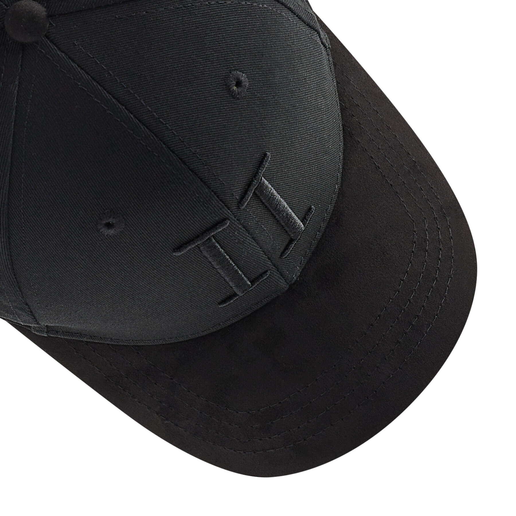 Les Deux Kšiltovka Baseball Cap Suede II LDM702003 Černá - Pepit.cz