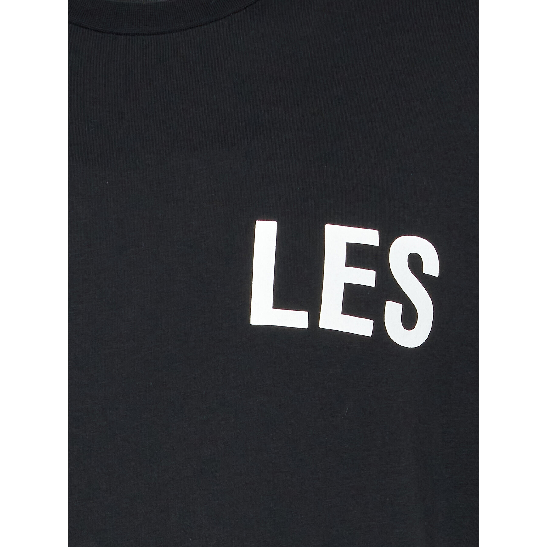 Les Hommes T-Shirt LF2243010700 Černá Regular Fit - Pepit.cz