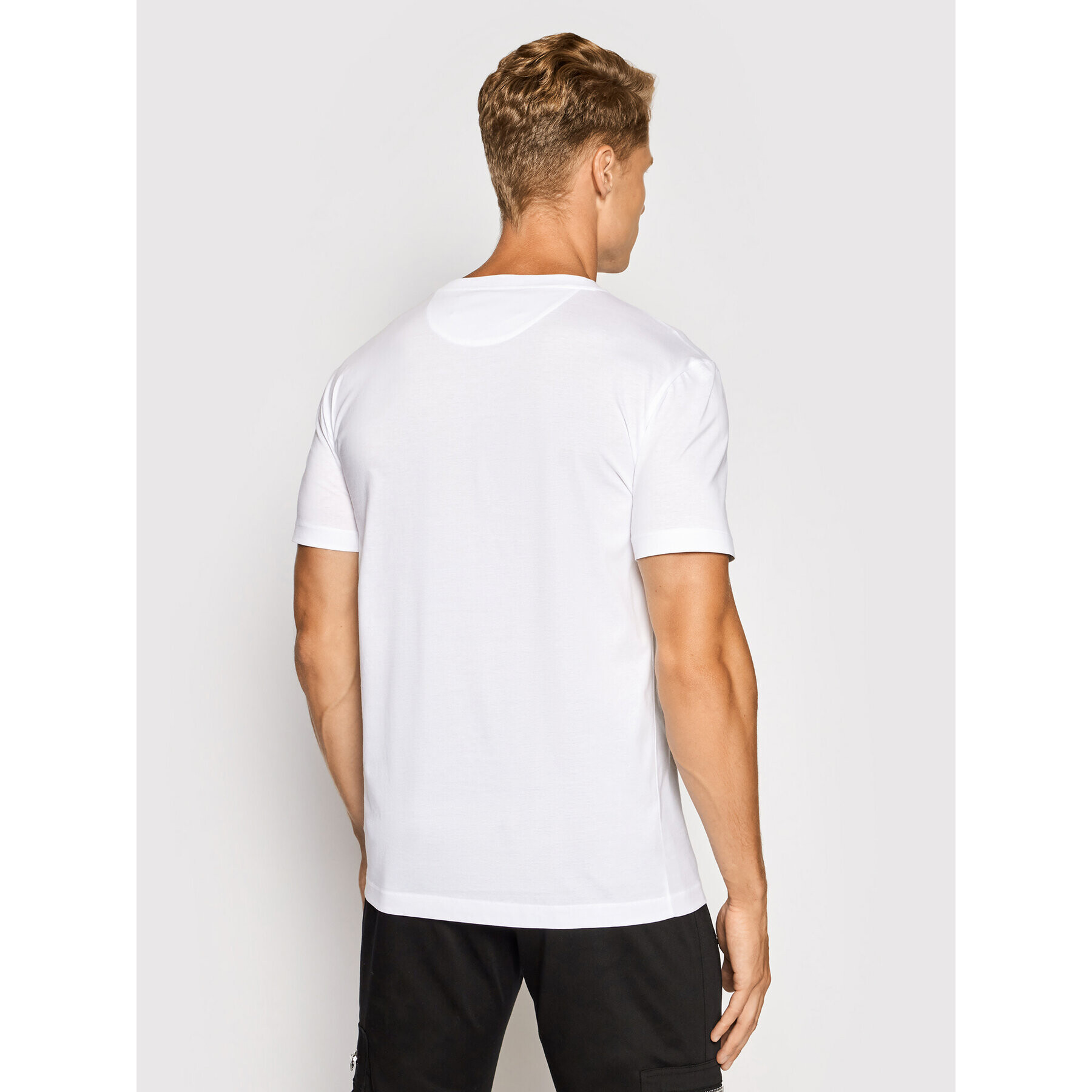 Les Hommes T-Shirt LLT100717U Bílá Regular Fit - Pepit.cz