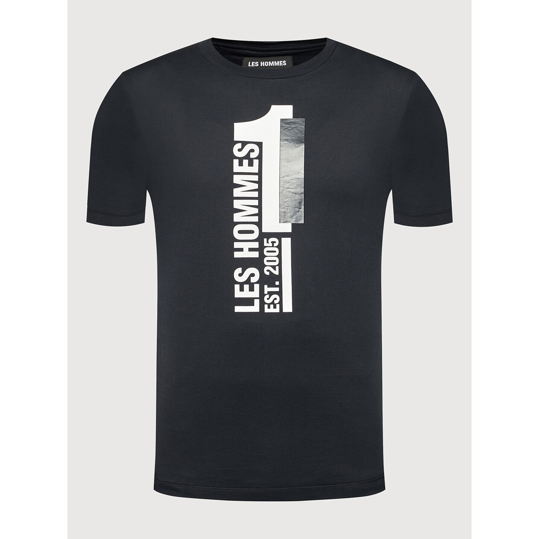 Les Hommes T-Shirt LLT205721P Černá Regular Fit - Pepit.cz